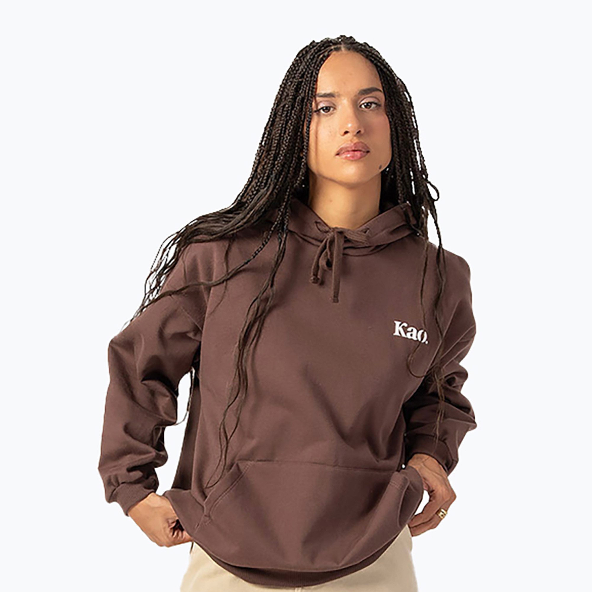 Bluza damska Kaotiko Your Opinion brown 