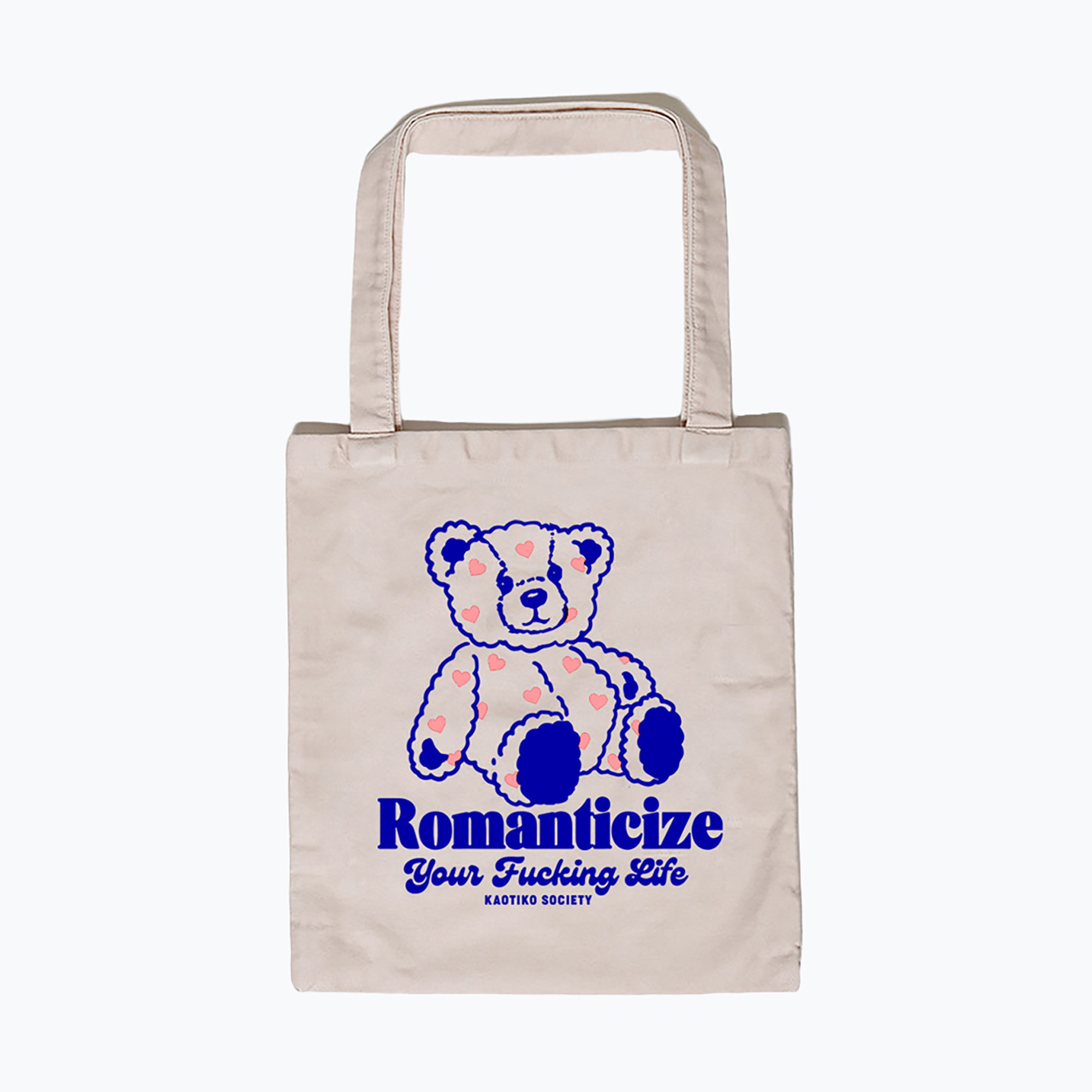 Dámska taška Kaotiko Tote Loving Bear ivory (Tote Loving Bear AO001-01-1473)