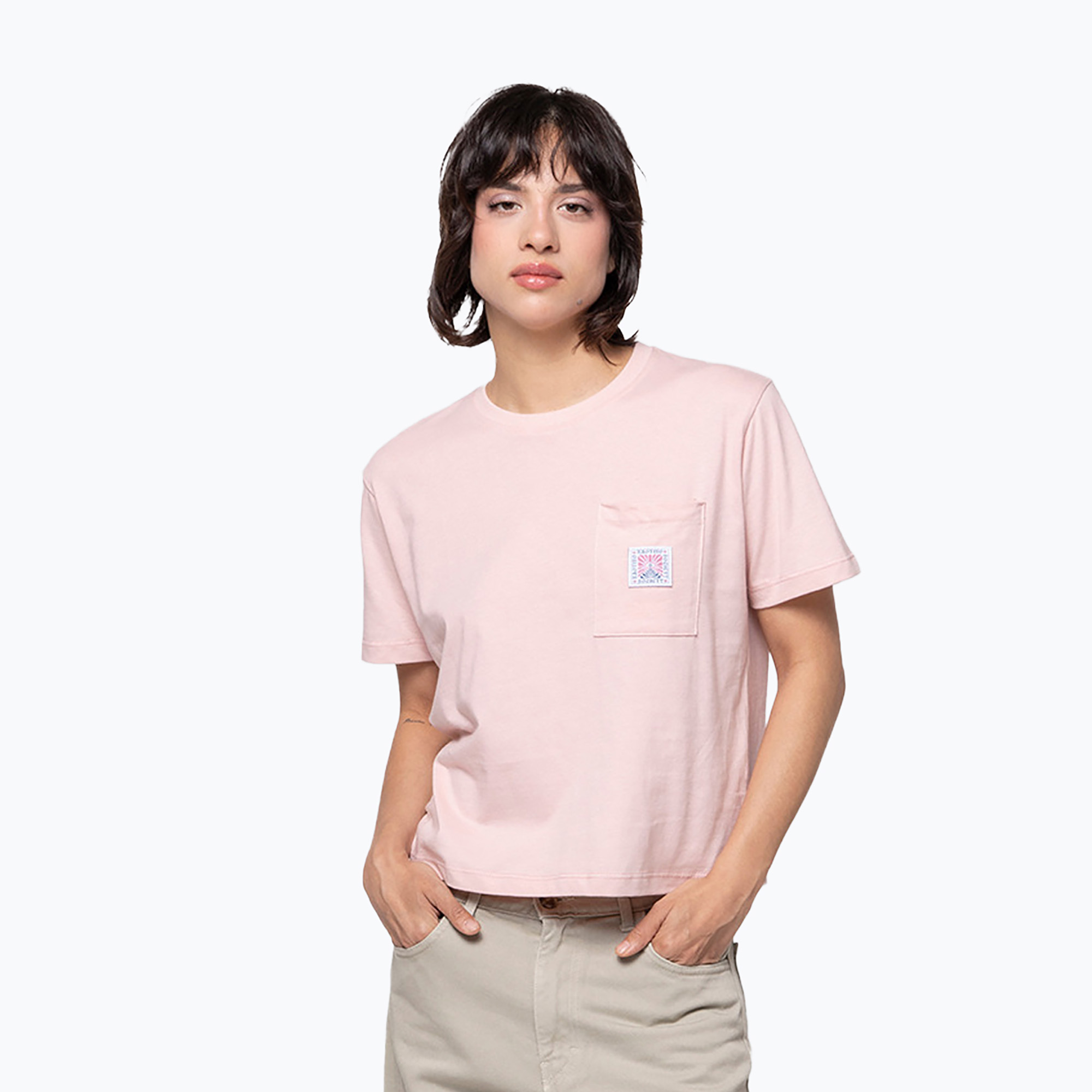 Koszulka damska Kaotiko Adina pink phanter 