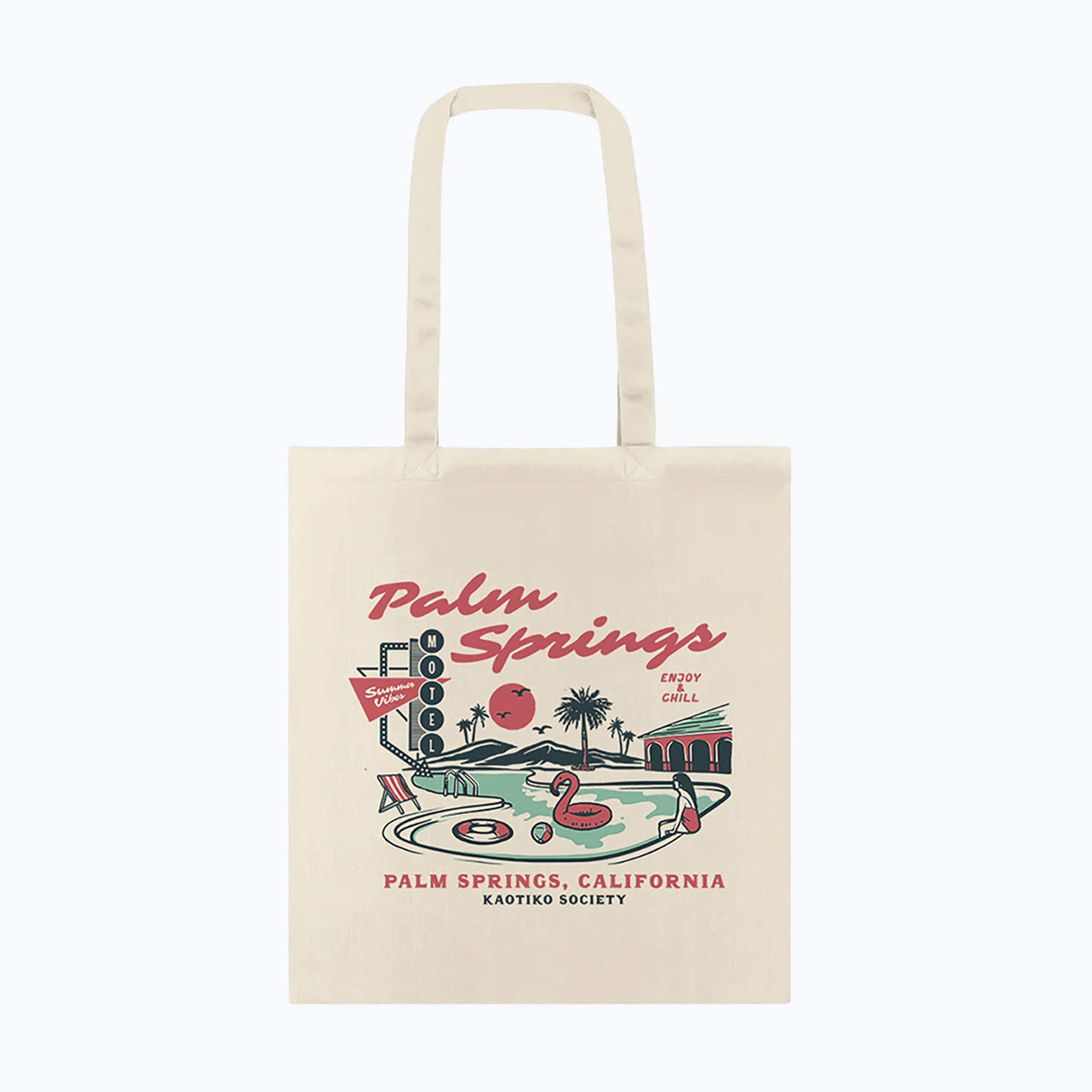 Дамска чанта Kaotiko Bag Palm Springs ivory