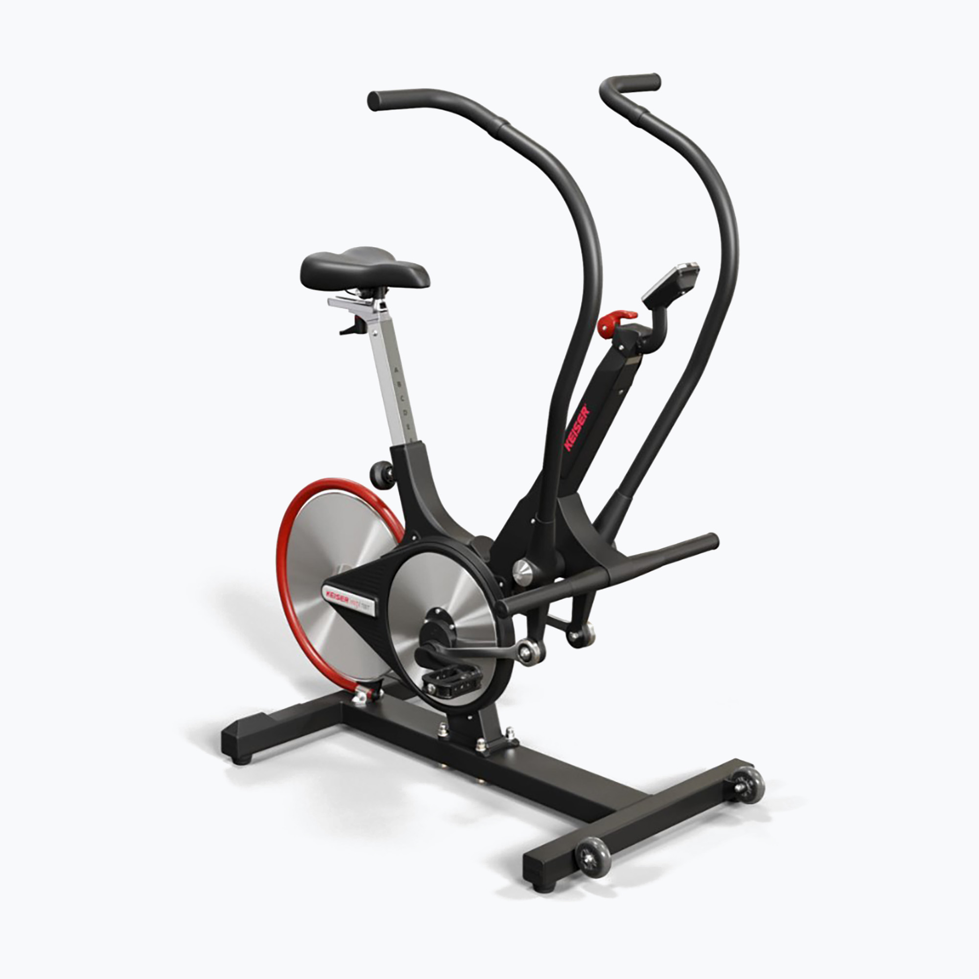 Rower stacjonarny Keiser M3i TBT czarny/srebrny 