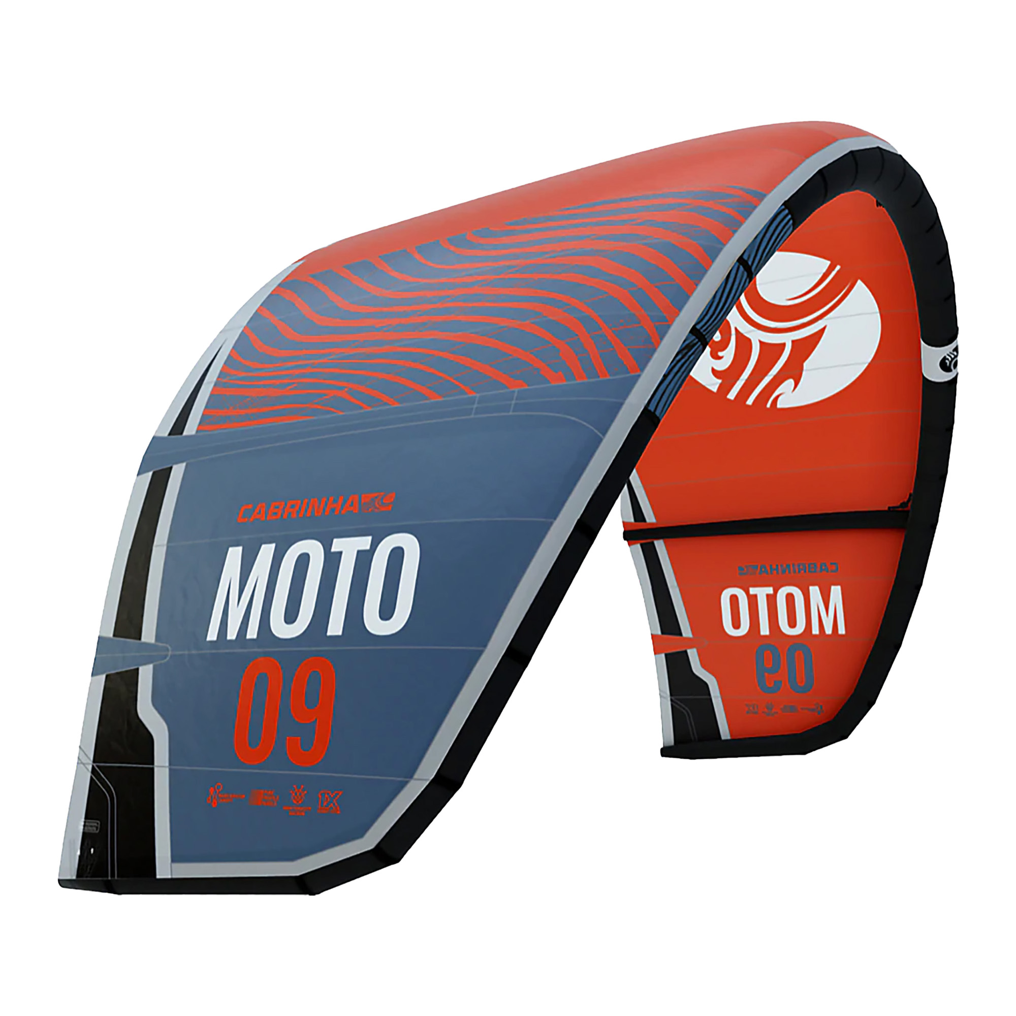 Latawiec kitesurfingowy Cabrinha Moto czerwony K2KOMOTOX012001 