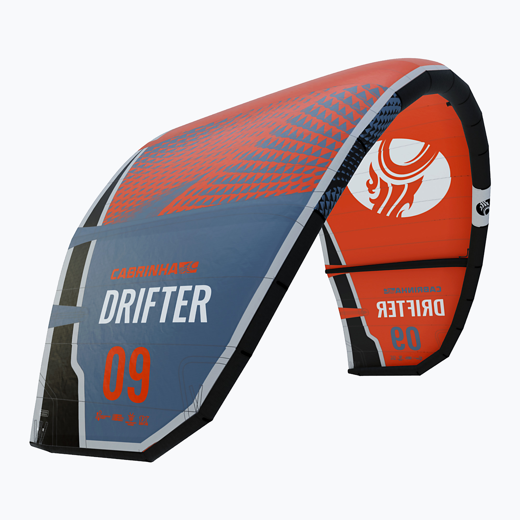 Latawiec kitesurfingowy Cabrinha Drifter czerwony K2KODRIFR006001 