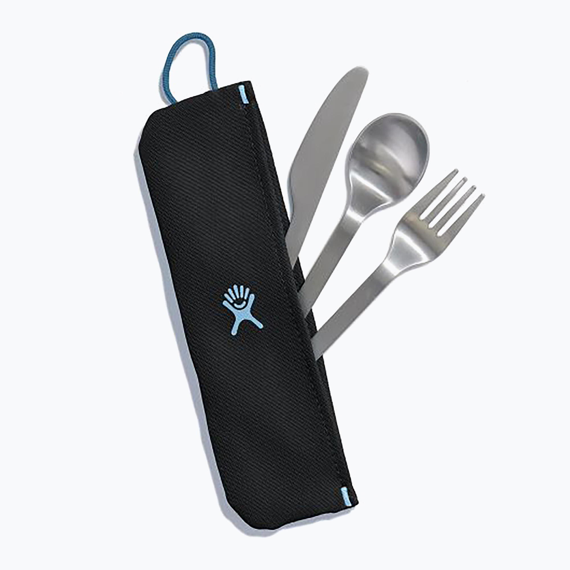 Sztućce Hydro Flask Flatware Set Stainless Pouch black 