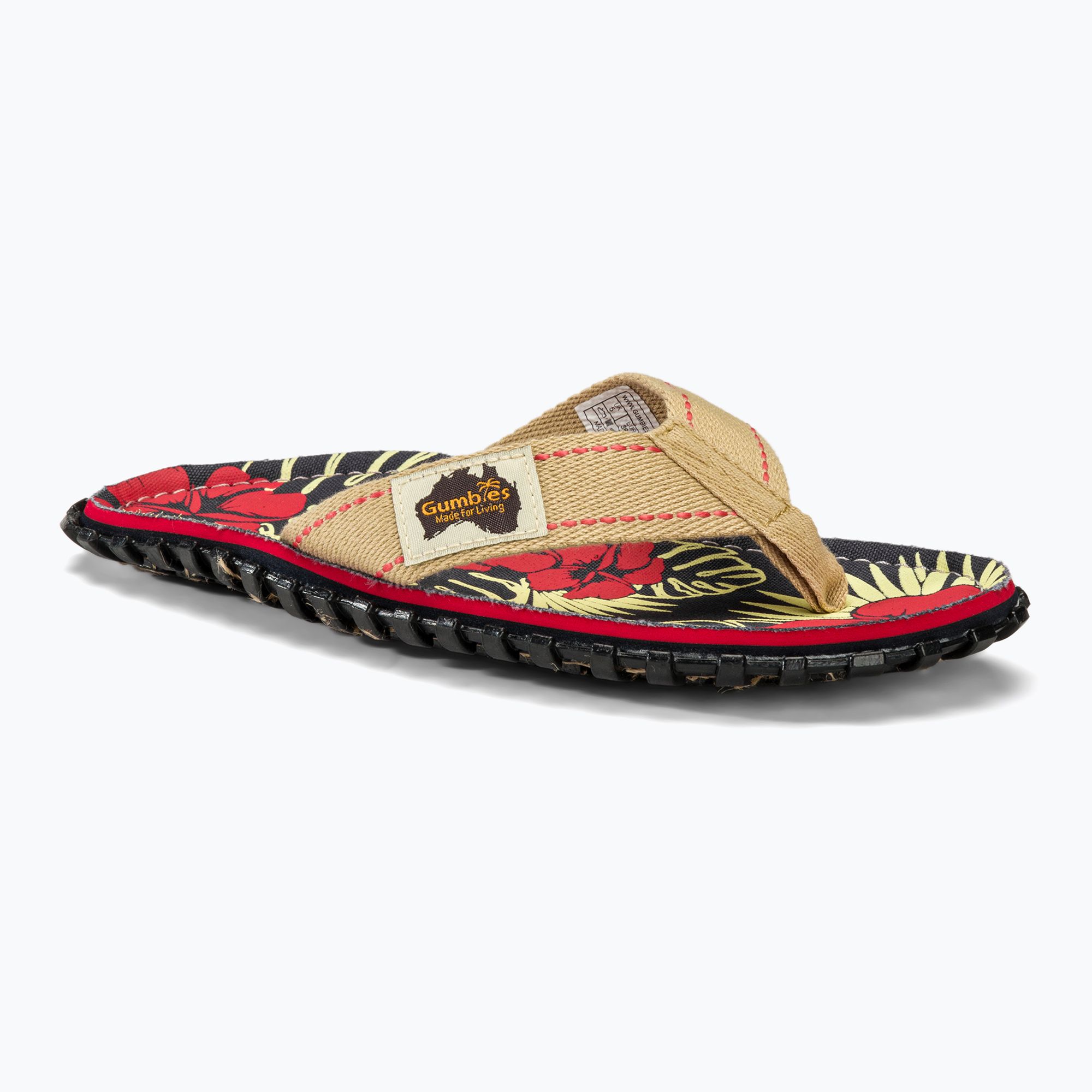 Žabky Gumbies Islander denim hibiscus (Islander GU-FFISL109)