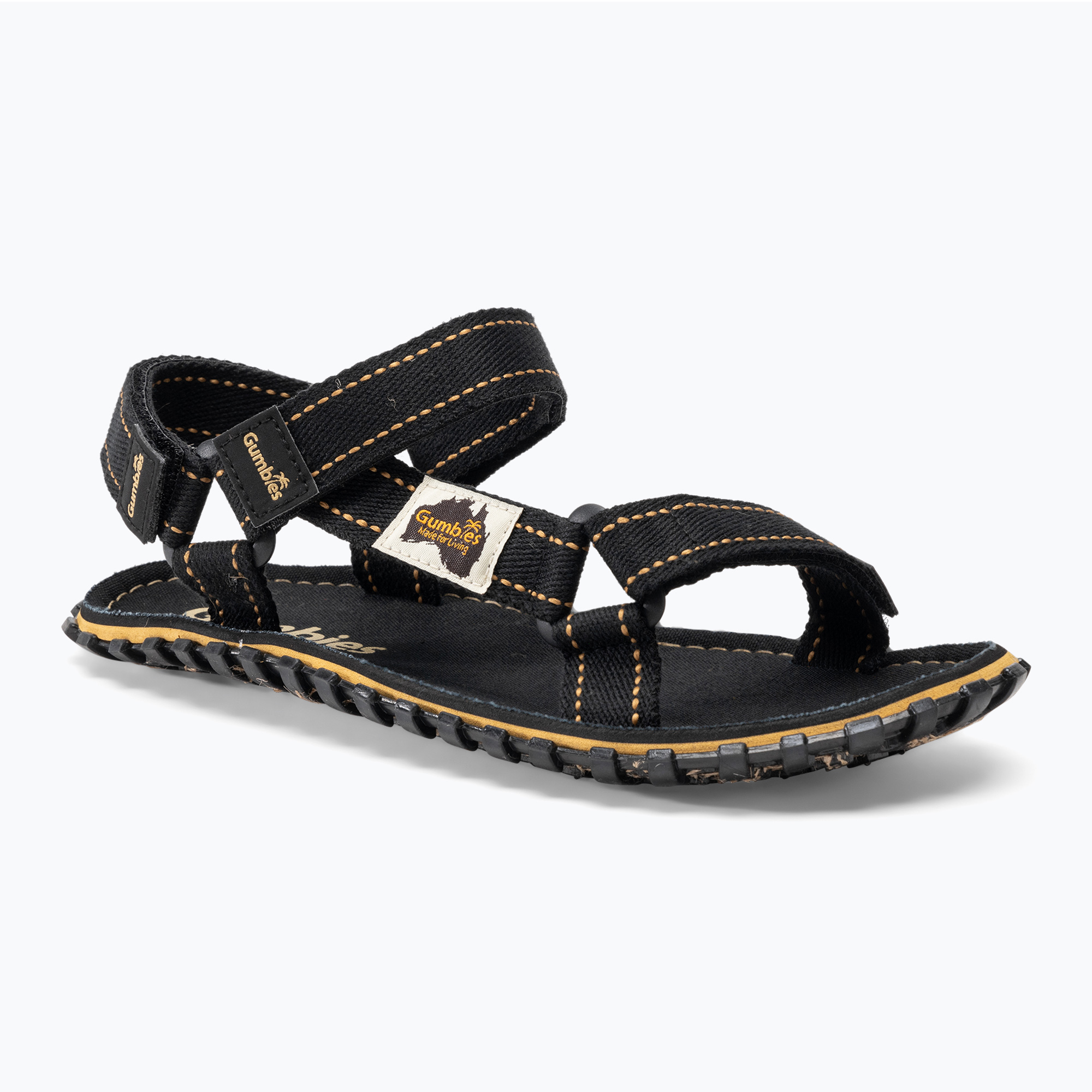 Sandále Gumbies Tracker black (Tracker GU-SATRA001)
