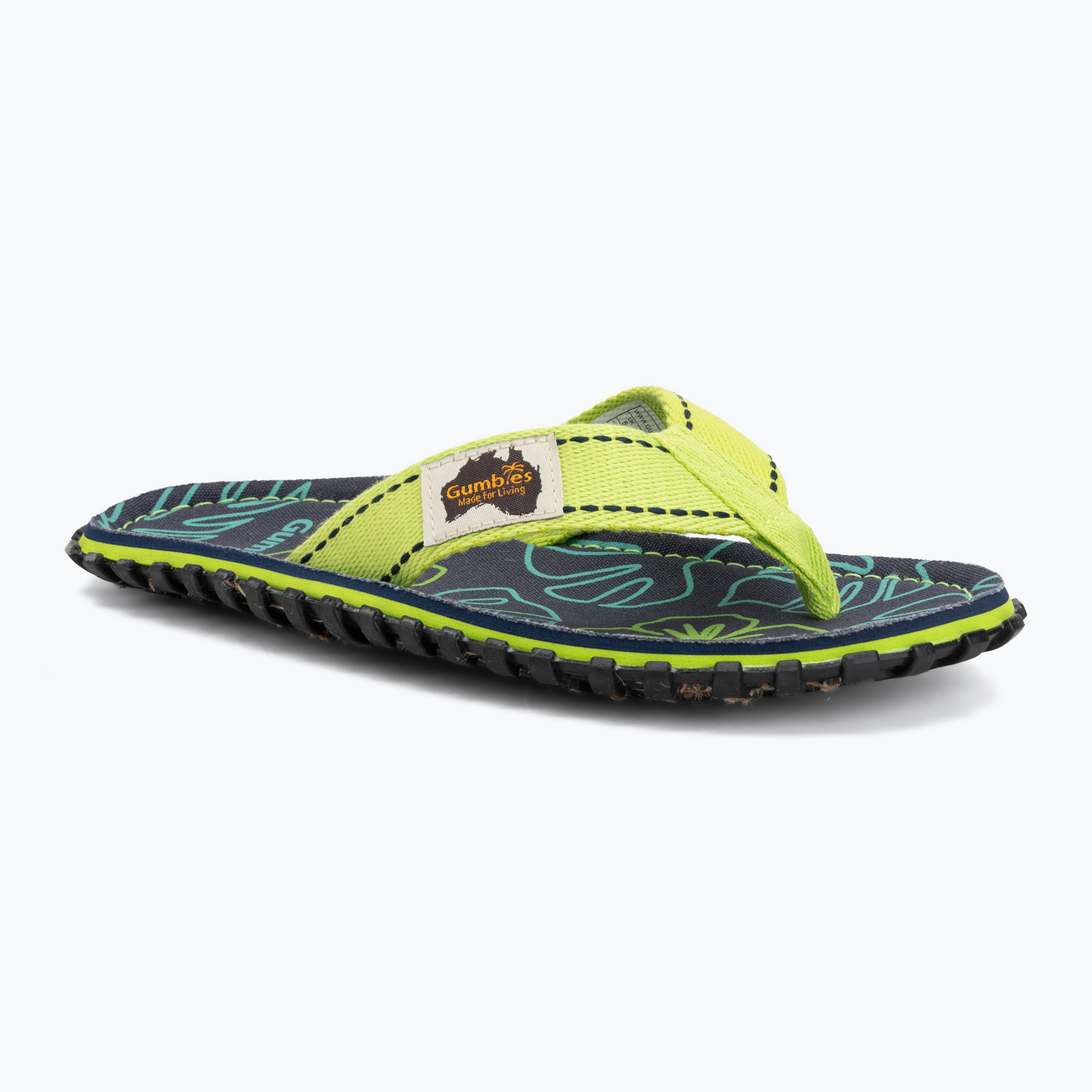 Джапанки Gumbies Islander lime hibiscus