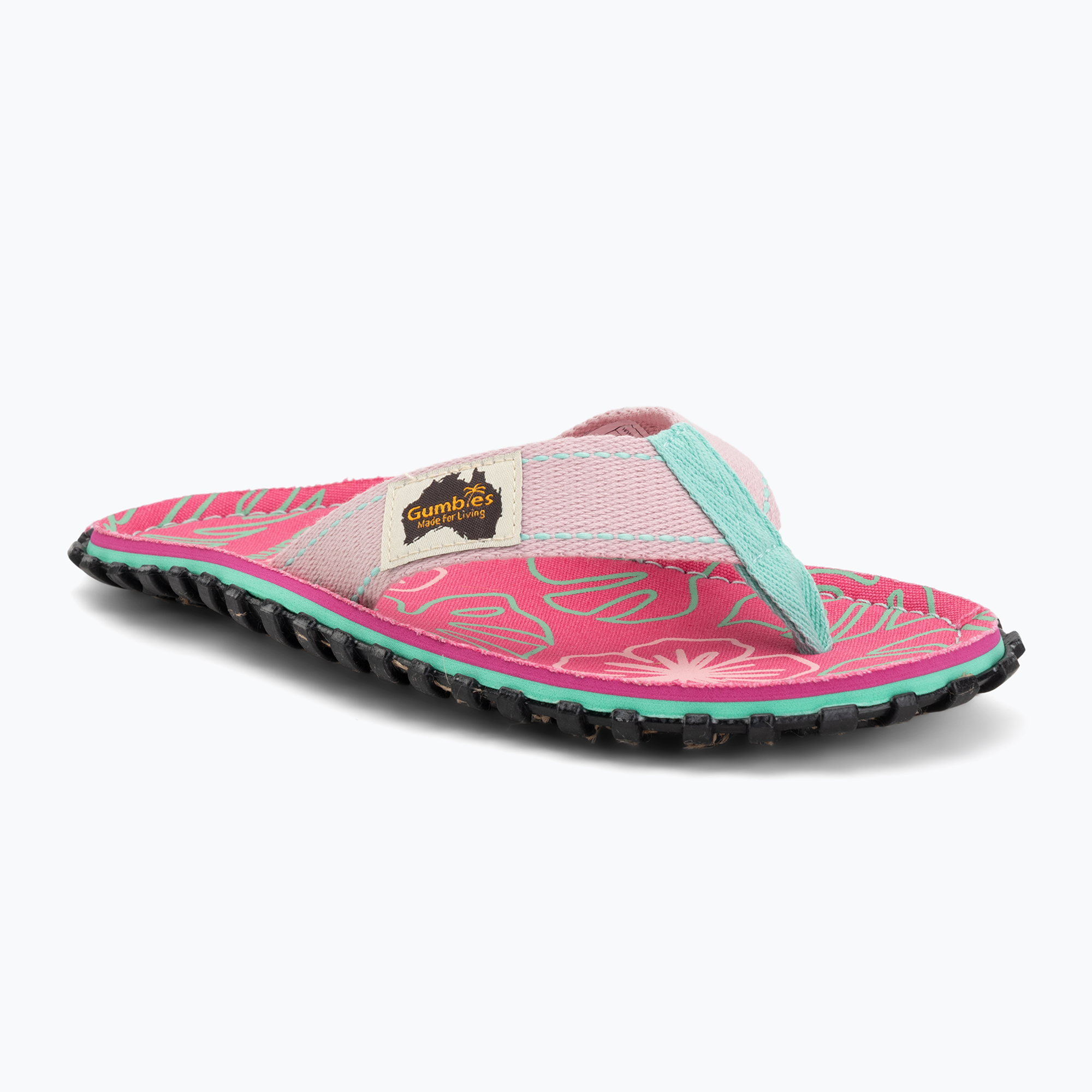Japonki Gumbies Islander blush hibiscus 