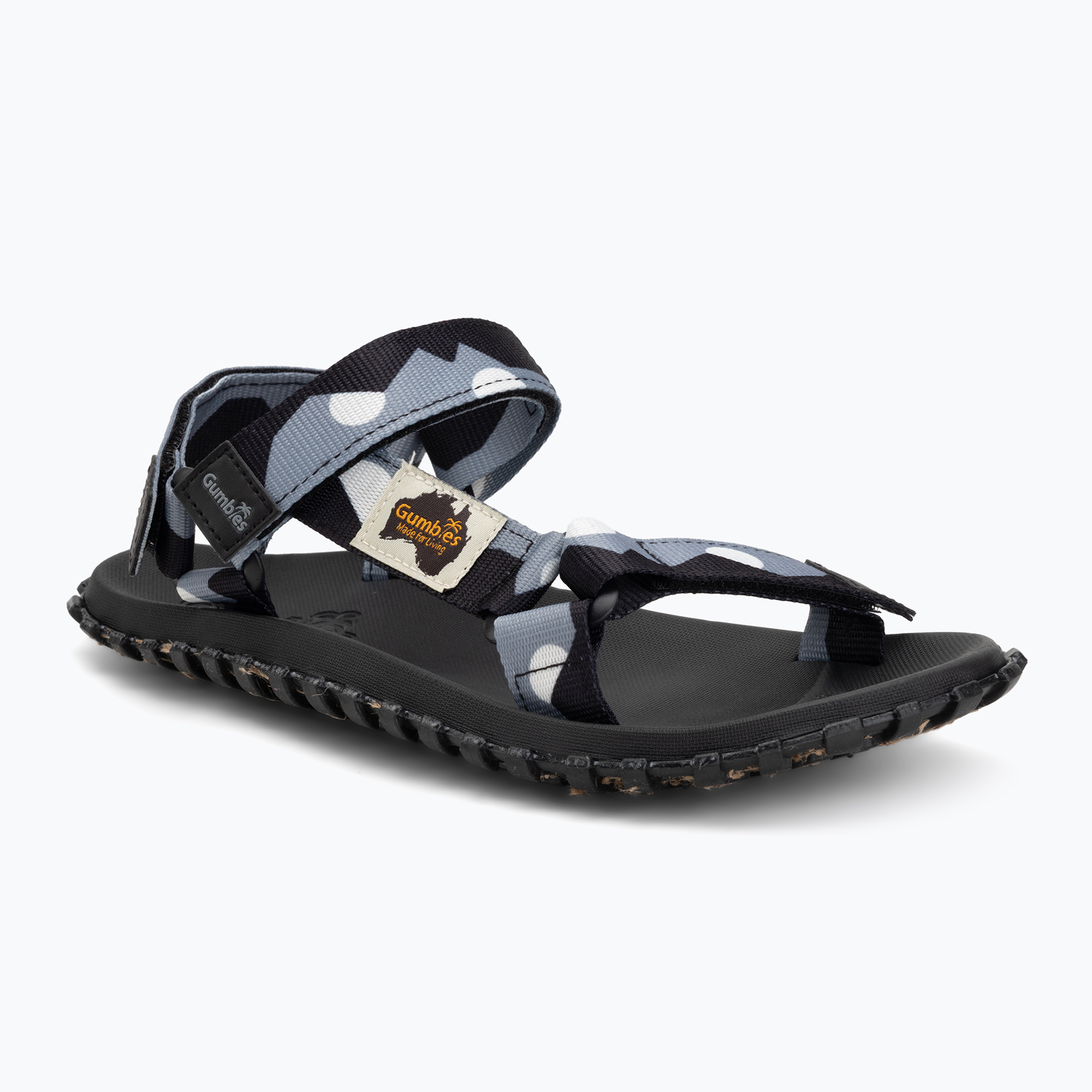 Sandały Gumbies Scrambler black/grey 