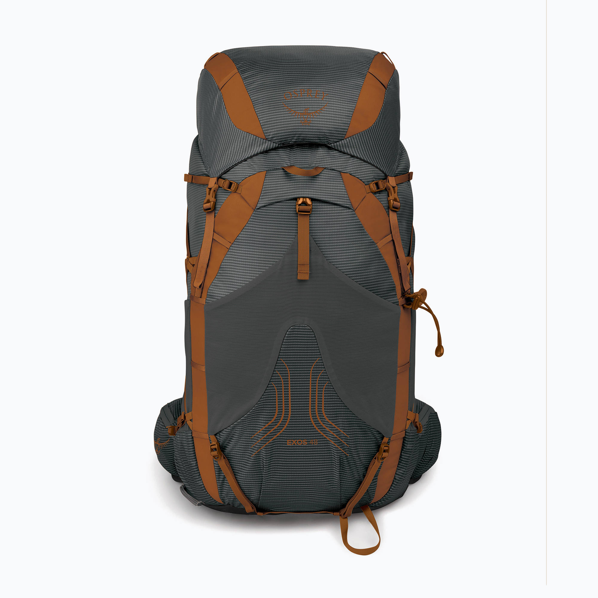 Plecak trekkingowy męski Osprey Exos S-M 48 l charcoal 