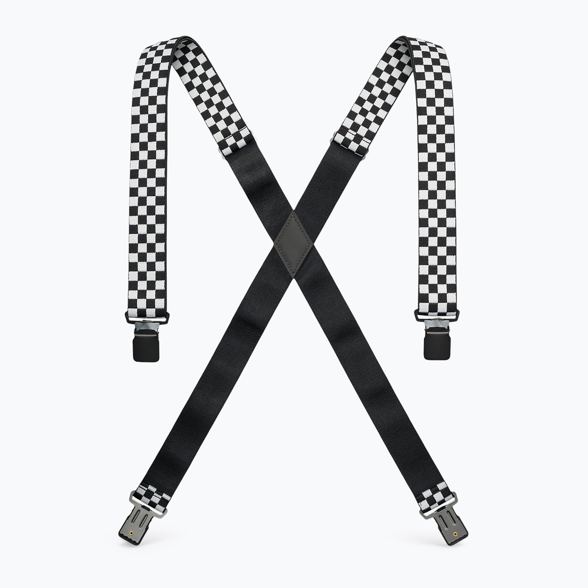 Traky na nohavice Arcade Jessup Check black/glacial