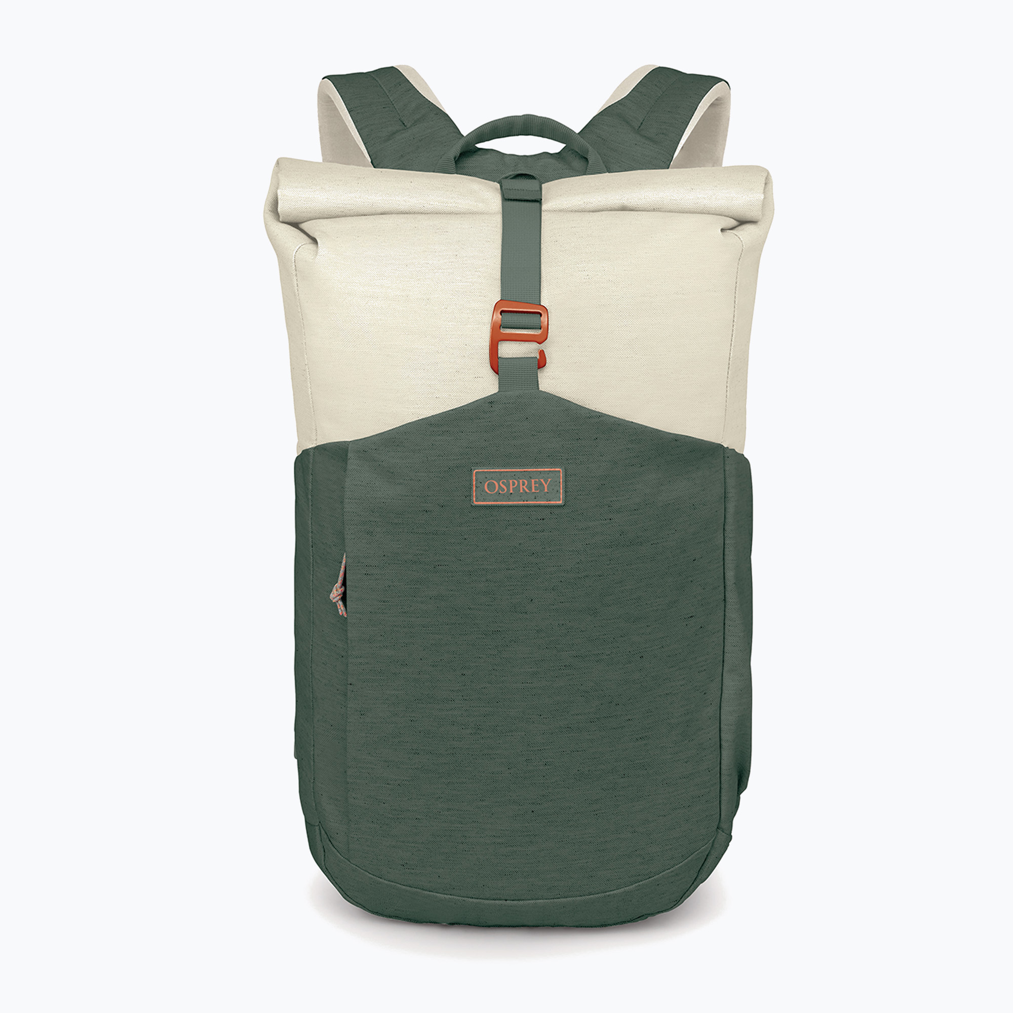 Rucsac de oraș Osprey Arcane Roll Top Pack Earth 24 l moon beige/pine leaf