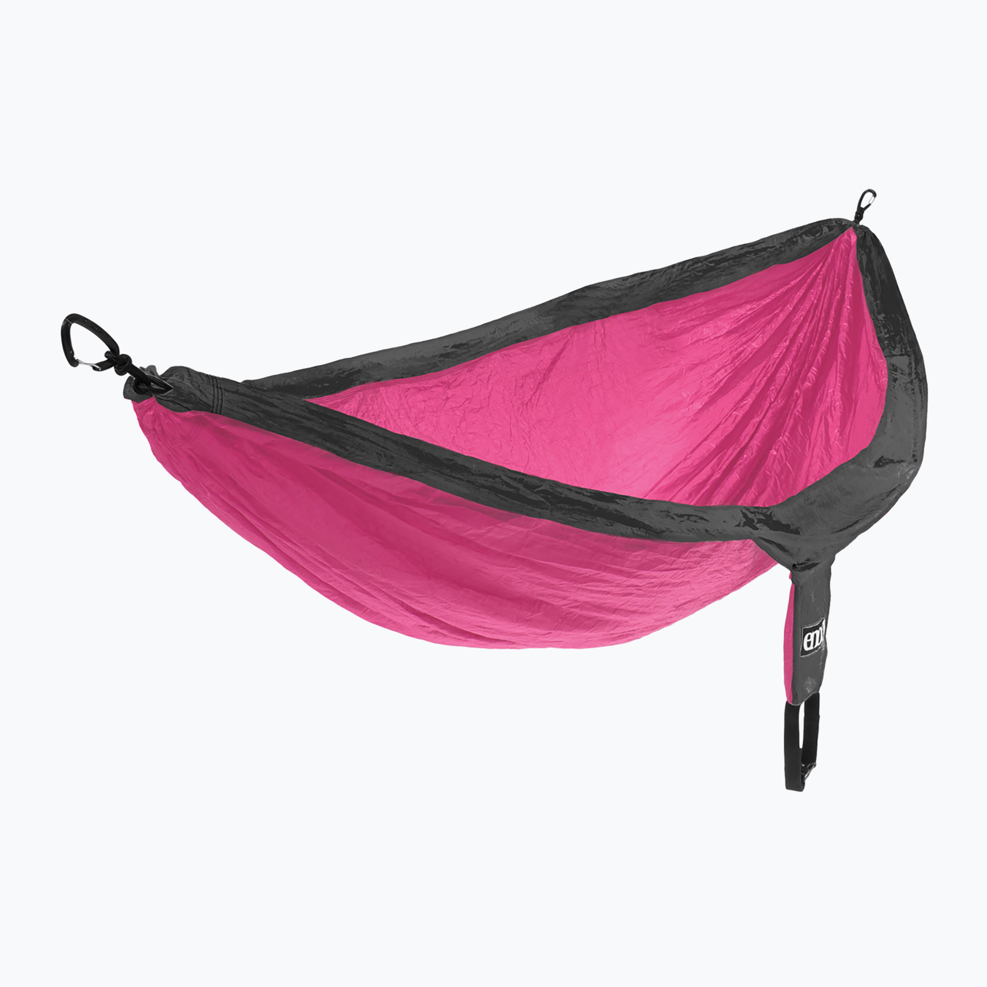 Hamak turystyczny ENO DoubleNest charcoal/fuchsia 