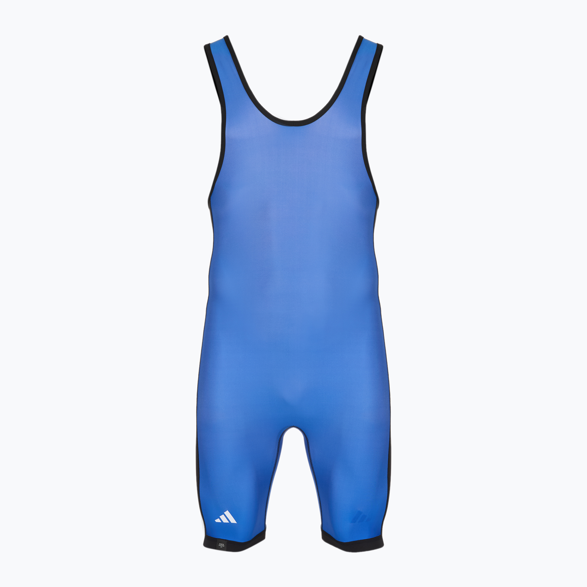 Kombinezon męski adidas 1 Stripe Reversible Singlet czerwony 
