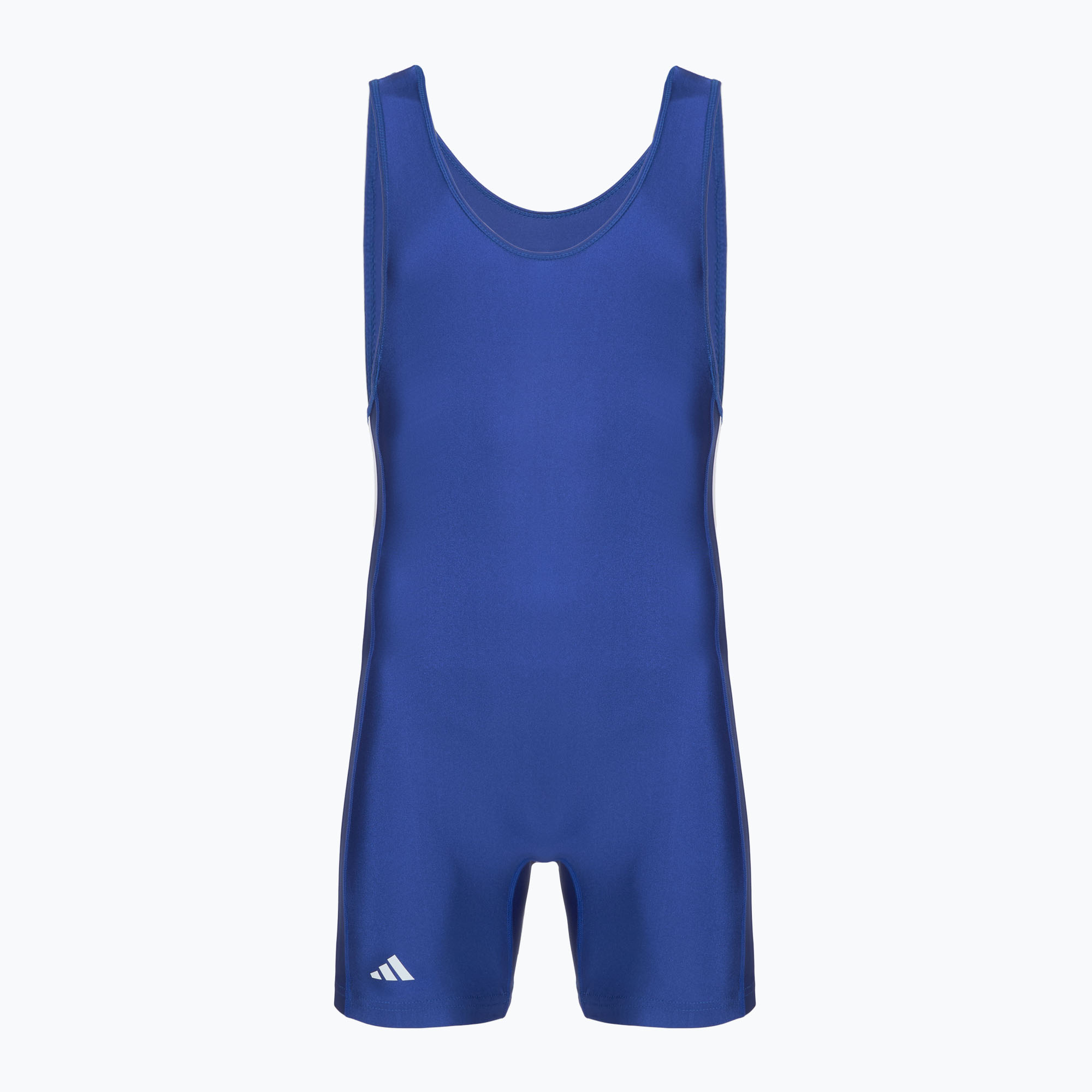 Kombinezon męski adidas 3 Stripe Singlet royal/white