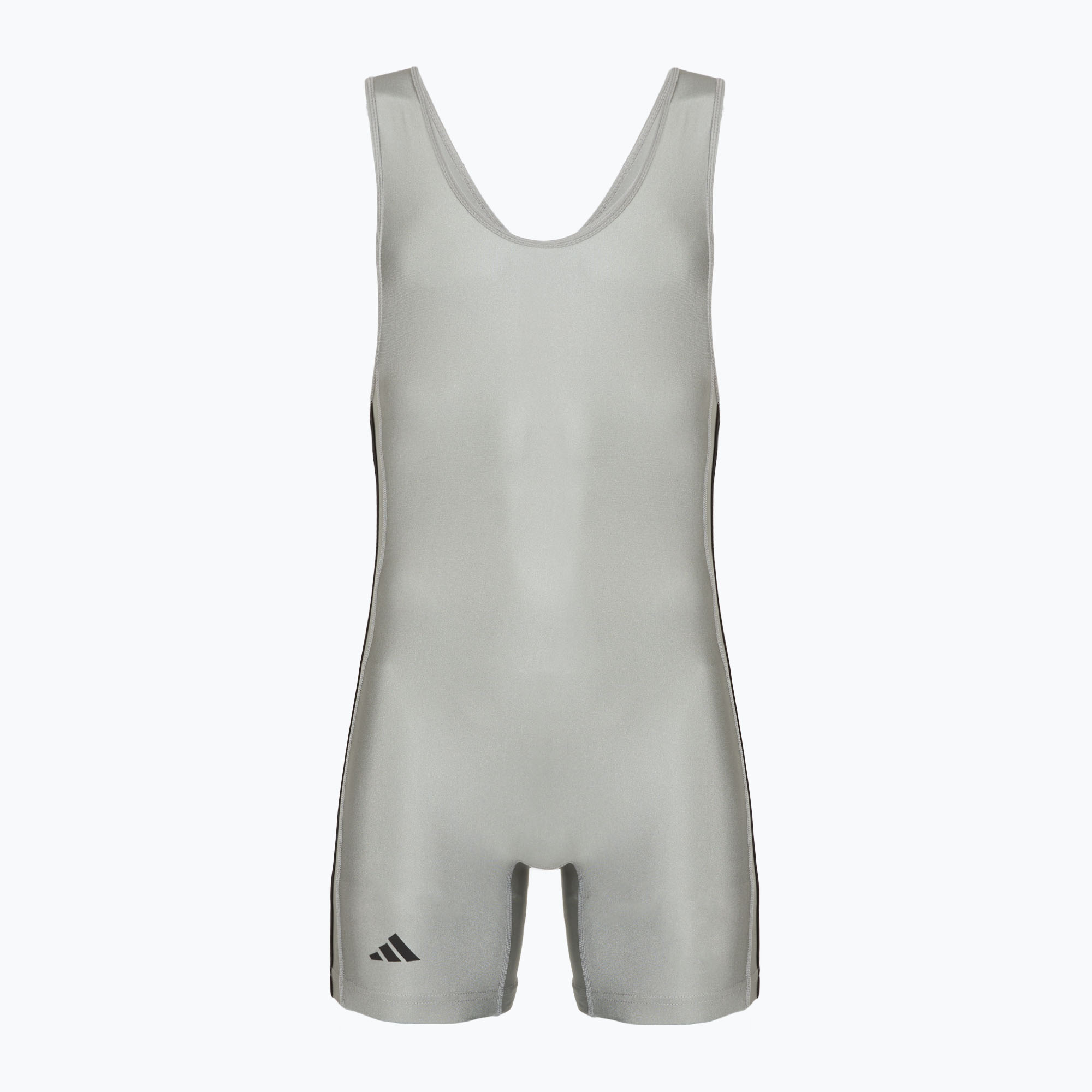 Kombinezon męski adidas 3 Stripe Singlet grey/black 