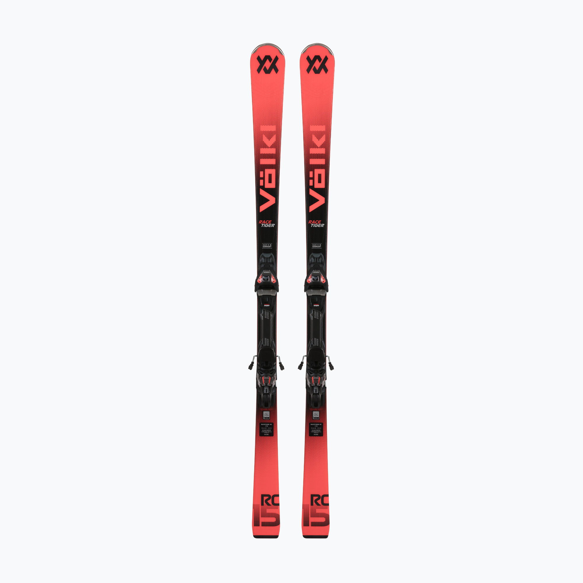Alpine skis Völkl Racetiger RC Red + bindings VMotion 10 GW black (172 cm)