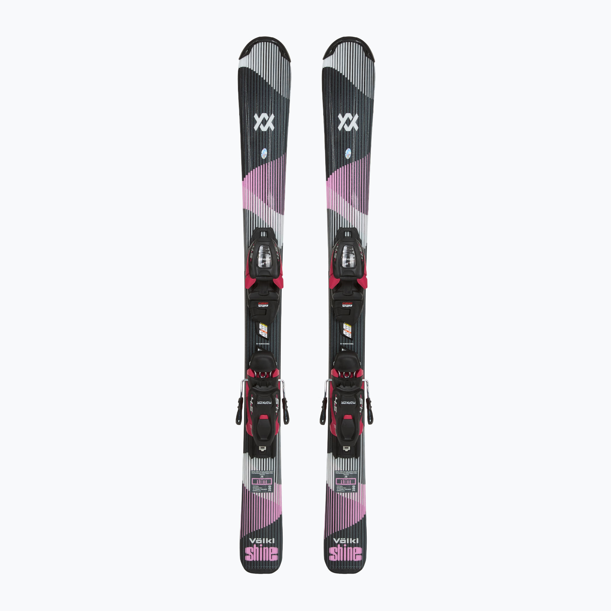 Детски пистови ски Völkl Shine Jr   автомати 4.5 VMotion Jr Lady 100-120 cm black/pink