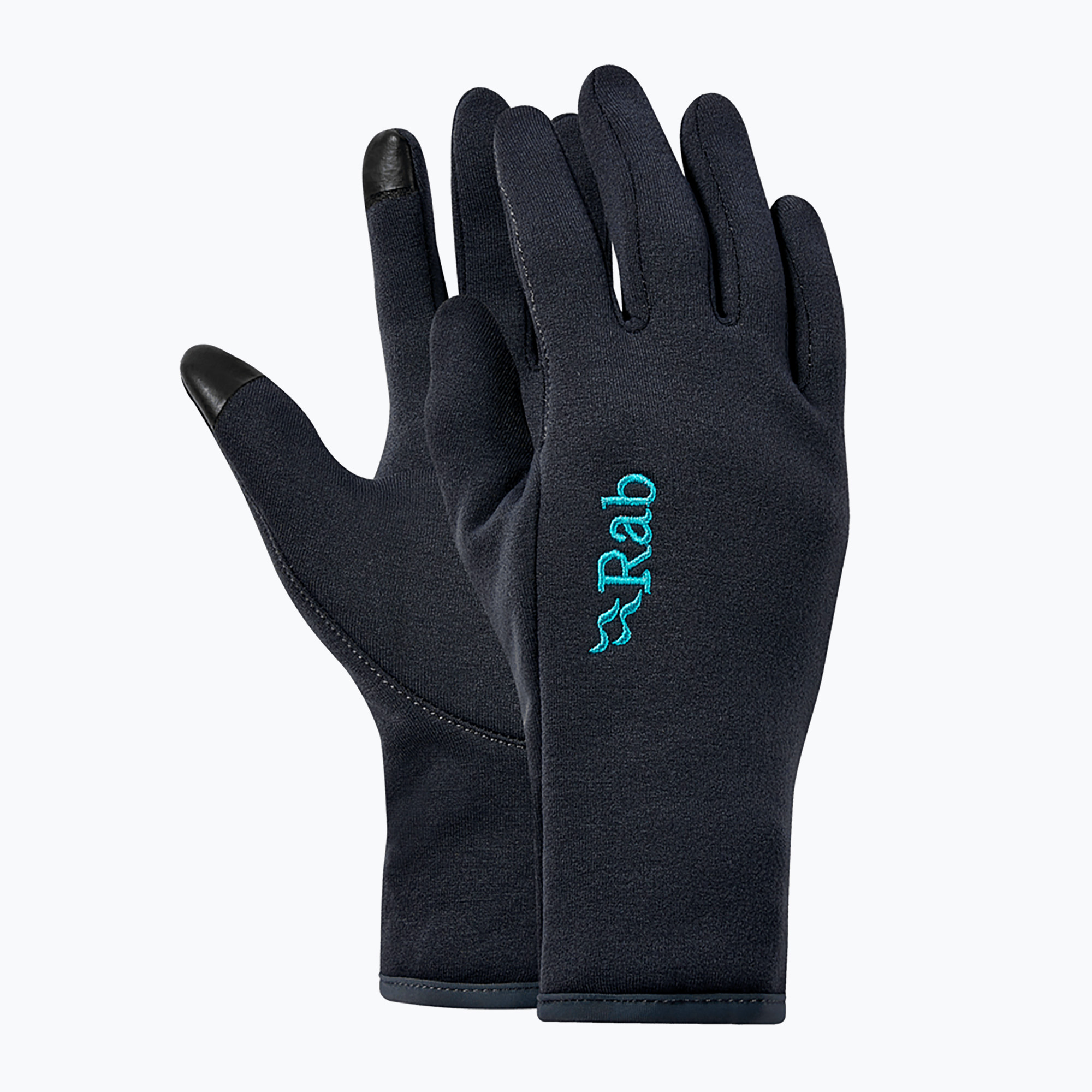 Rękawiczki trekkingowe damskie Rab Power Stretch Contact black 