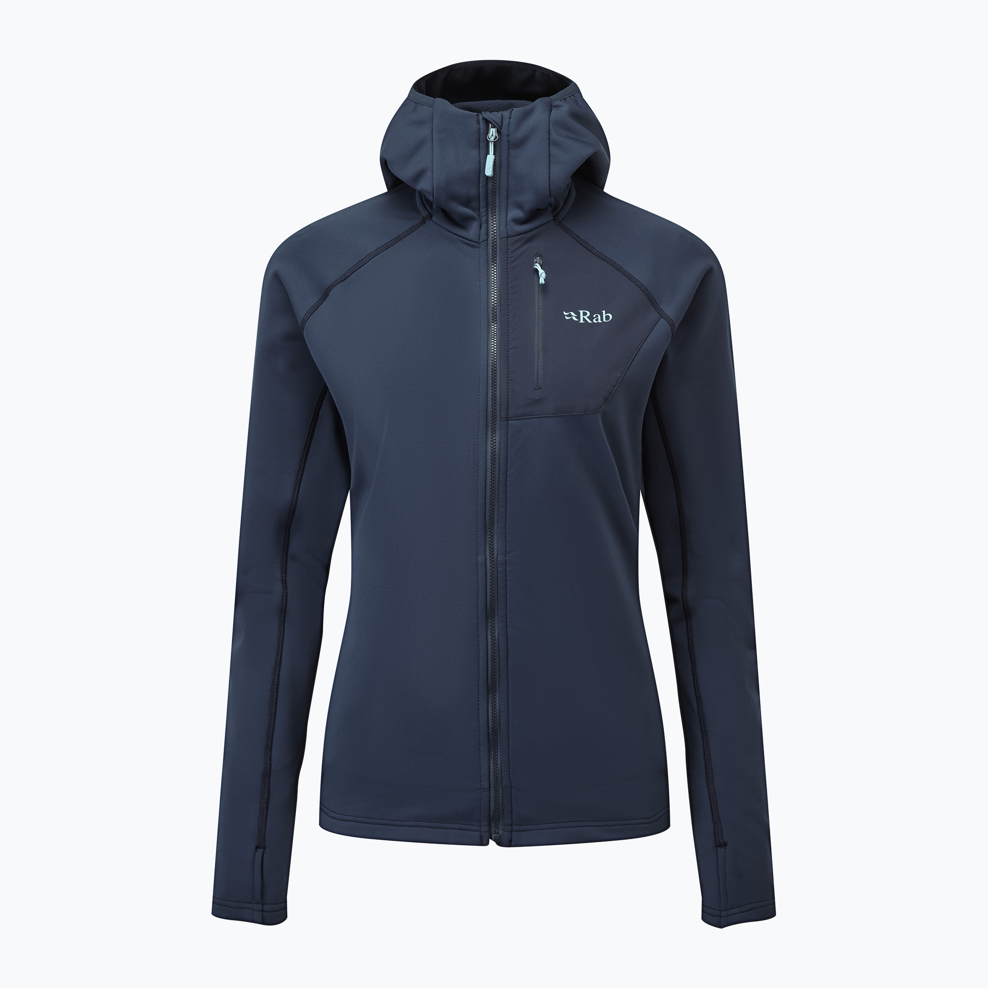 Bluza trekkingowa damska Rab Superflux Hoody deep ink 