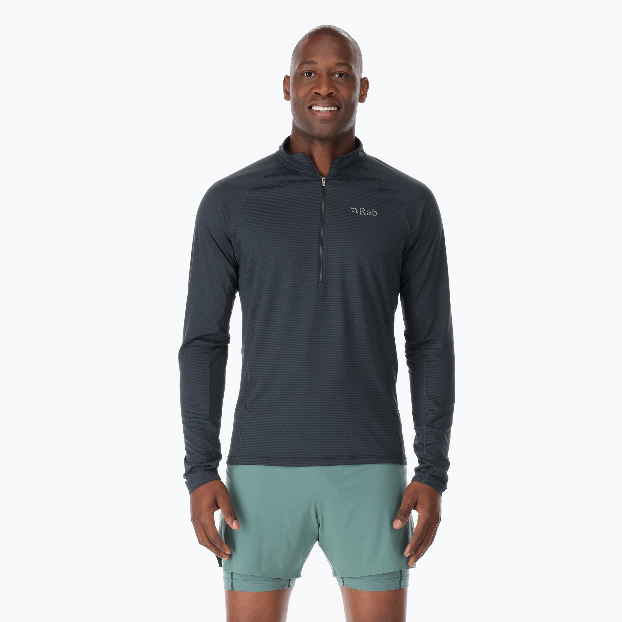 Bluza męska Rab Sonic Zip beluga 
