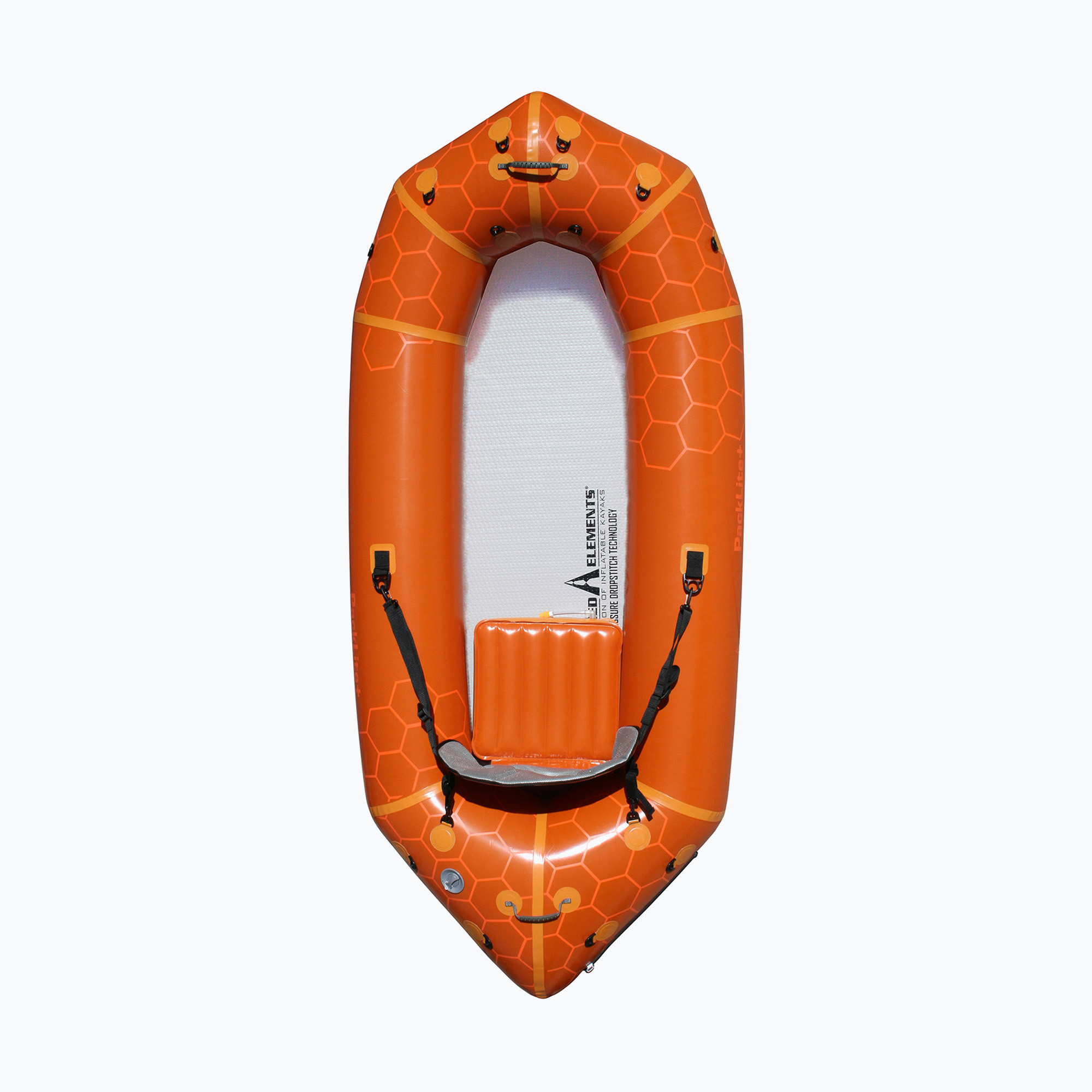 Advanced Elements Packlite  PackRaft оранжев понтон за 1 човек
