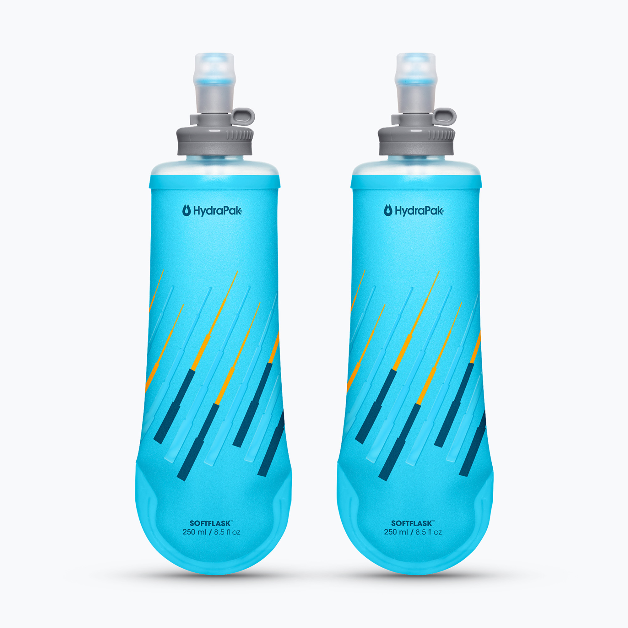 Softflask Hydrapak Softflask 2 Pack Malibu Blue
