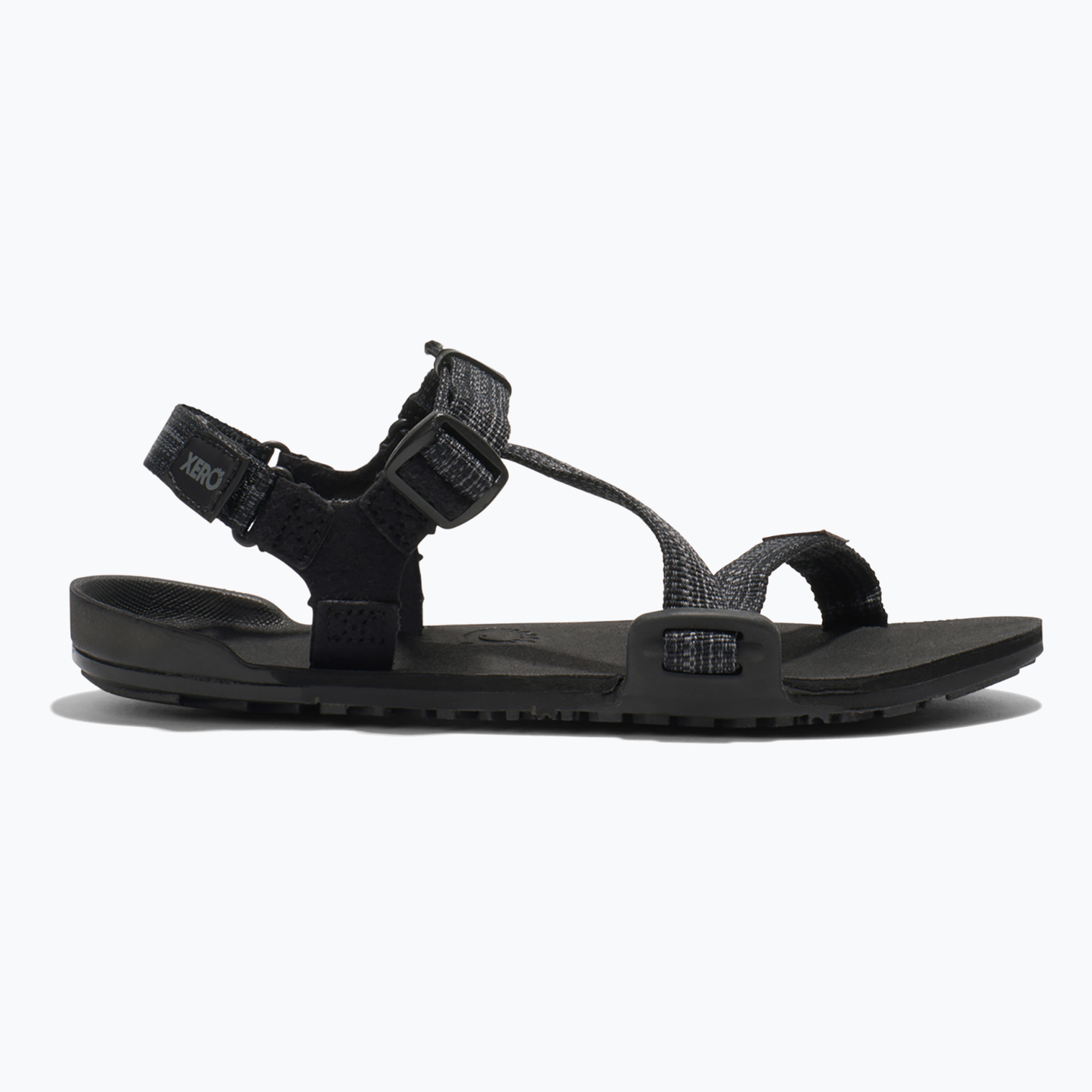 Detské barefoot sandále Xero Shoes Z-Trail EV black/multi/black (Z-Trail EV TROY-MBLK)