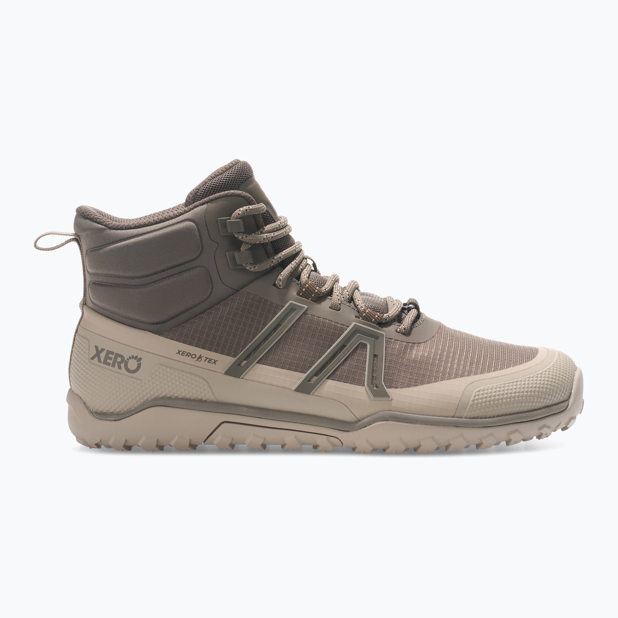 Buty barefoot damskie Xero Shoes Scrambler Trail Mid WP morel/pure cashmere 