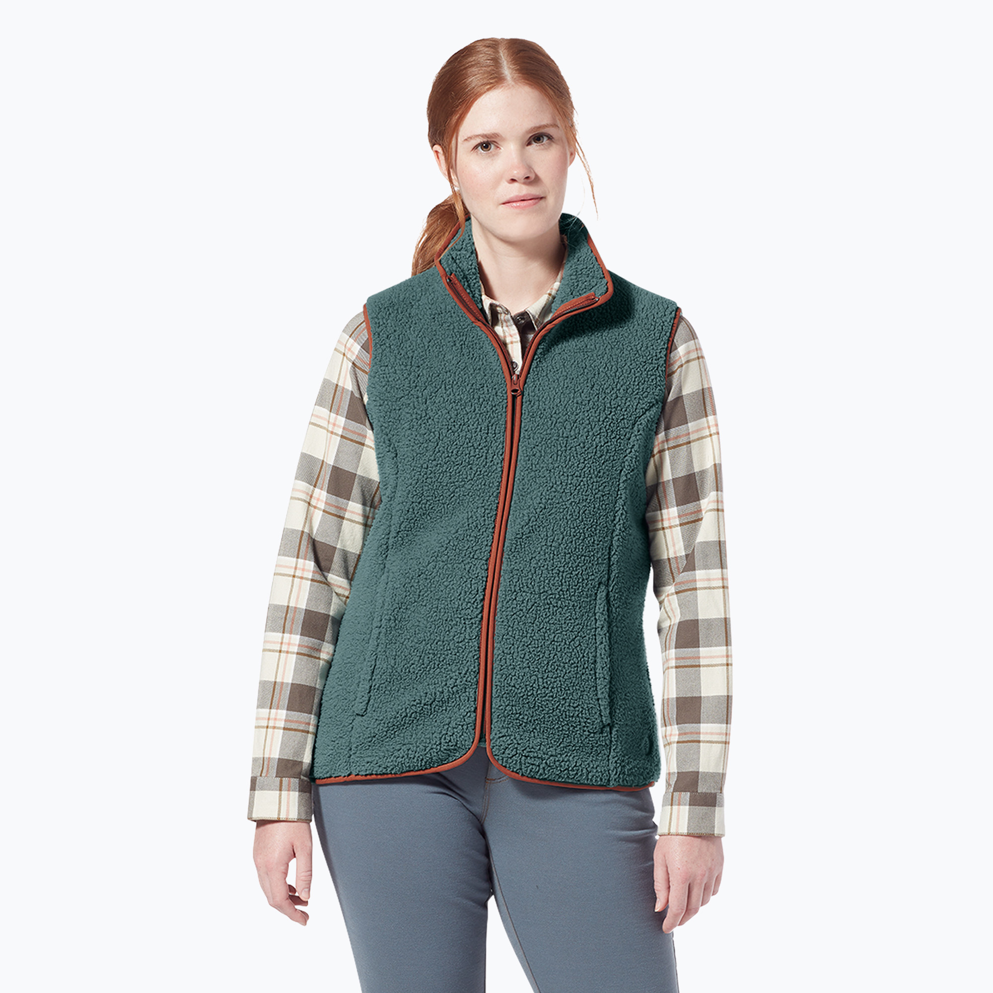 Dámska vesta Royal Robbins Urbanesque Vest sea pine (Urbanesque Vest Y318010)