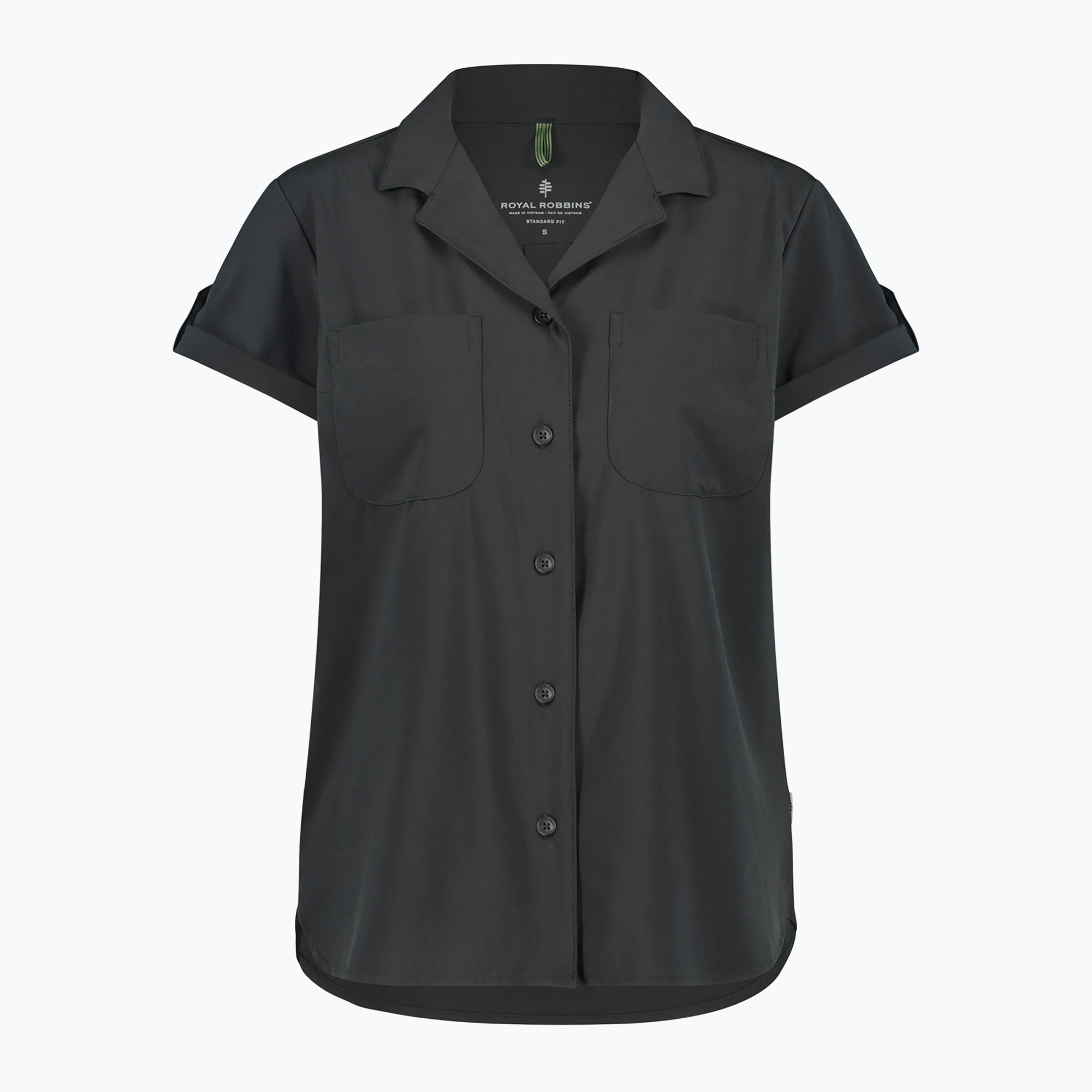 Koszula damska Royal Robbins Spotless Evolution Meadow jet black 