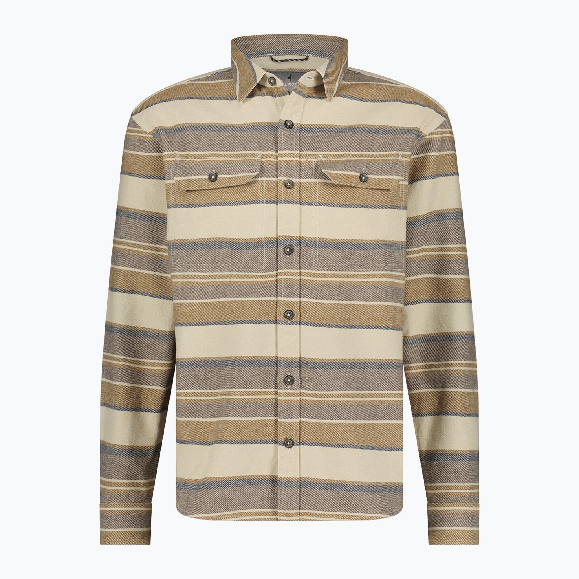 Koszula męska Royal Robbins Clouds Rest Hemp bistre pacific crest stripe 
