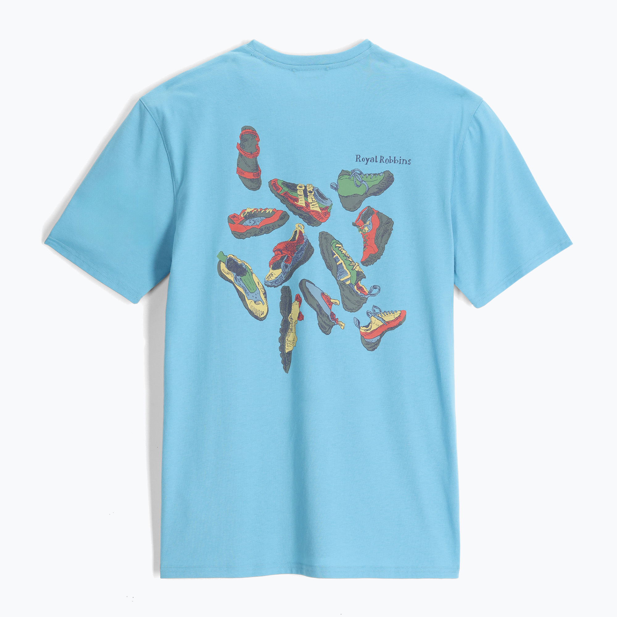 Koszulka męska Royal Robbins RR Graphic catalina shoe pt 
