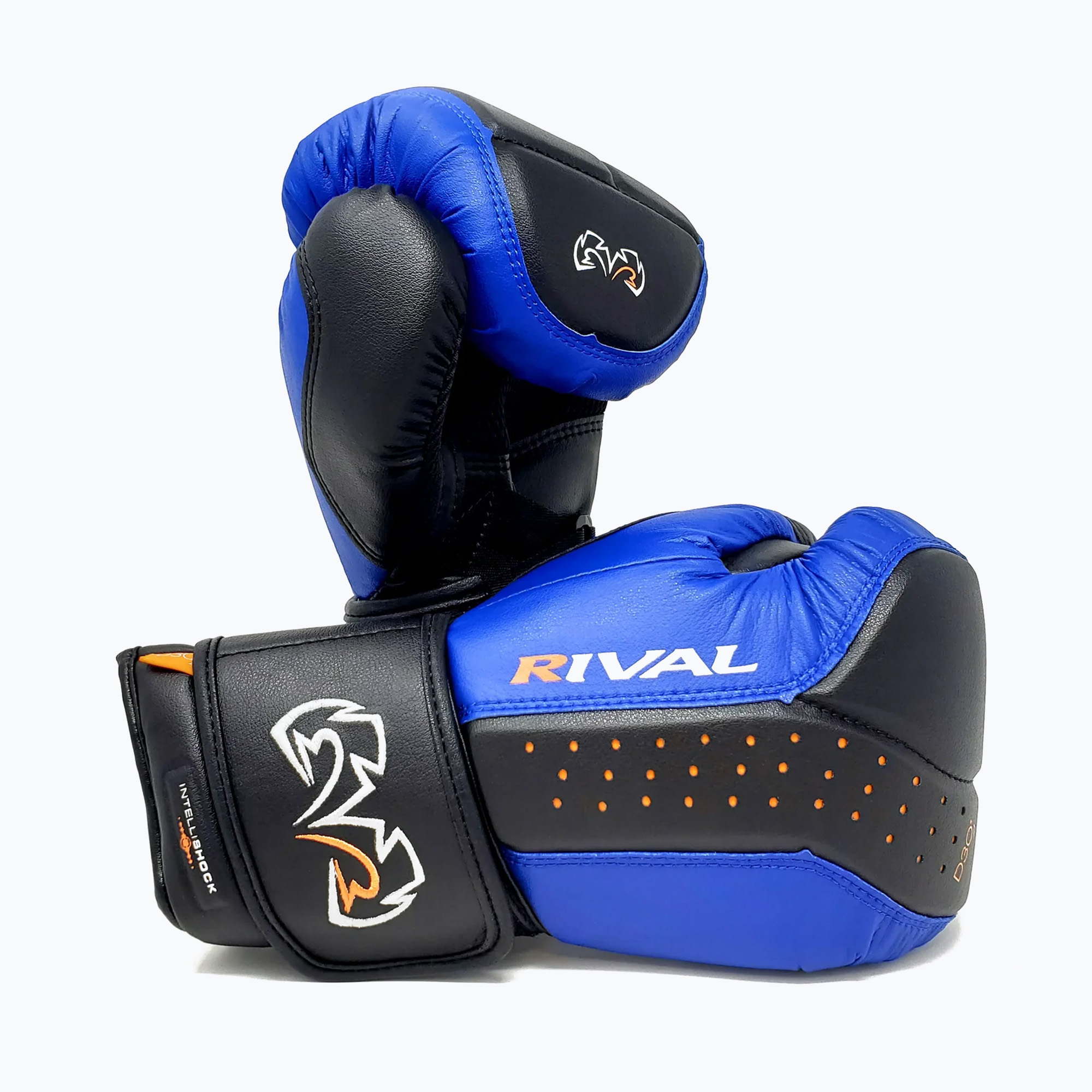 Rękawice bokserskie Rival RB10 Intelli-Shock Bag black/blue 