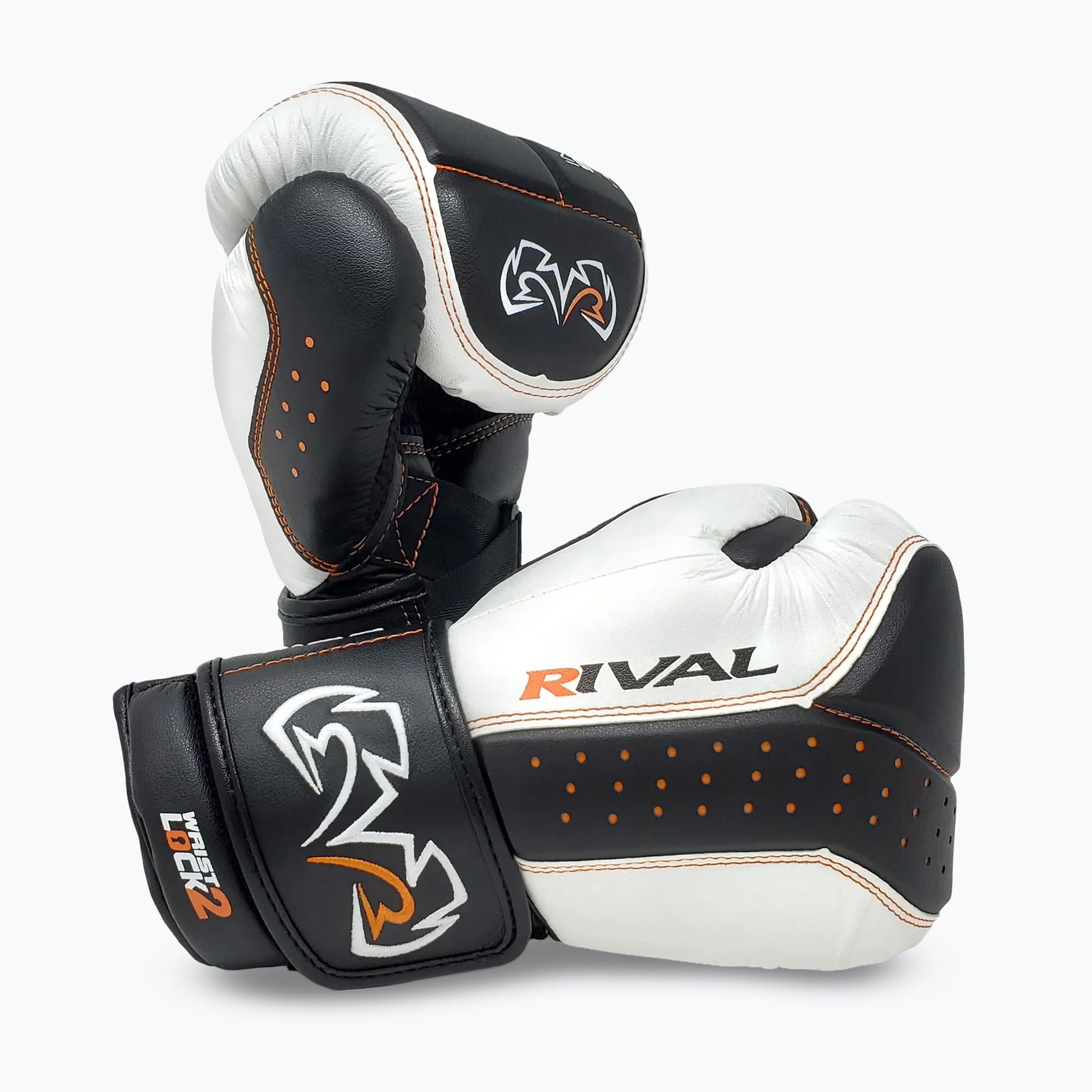 Rękawice bokserskie Rival RB10 Intelli-Shock Bag black/white 