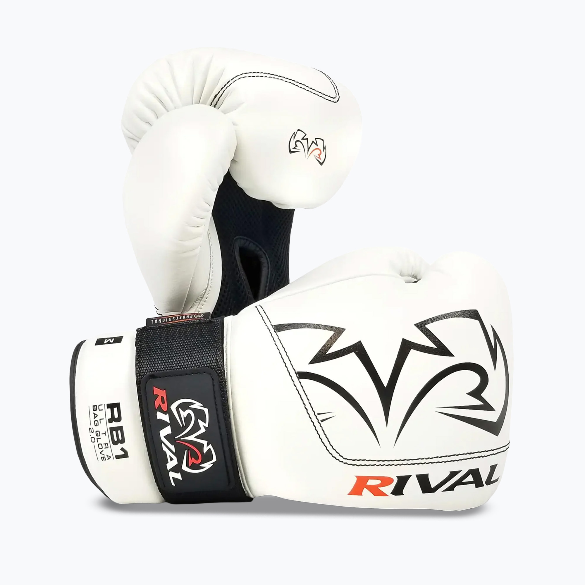 Rękawice bokserskie Rival RB1 Ultra Bag 2.0 white