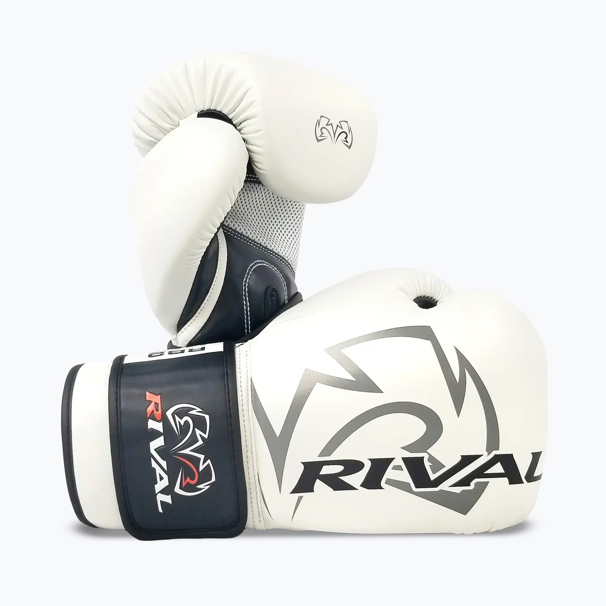 Rękawice bokserskie Rival RB2 Super Bag 2.0 white