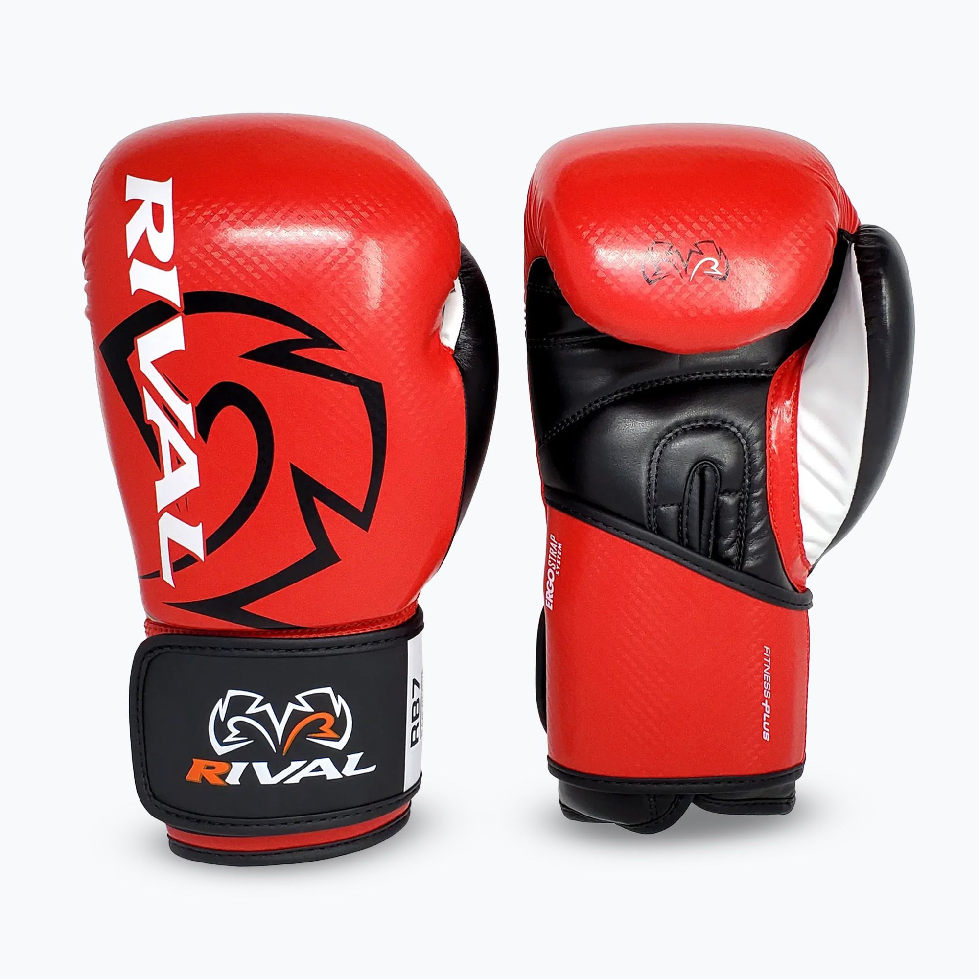 Rękawice bokserskie Rival RB7 Fitness Plus Bag red/black 
