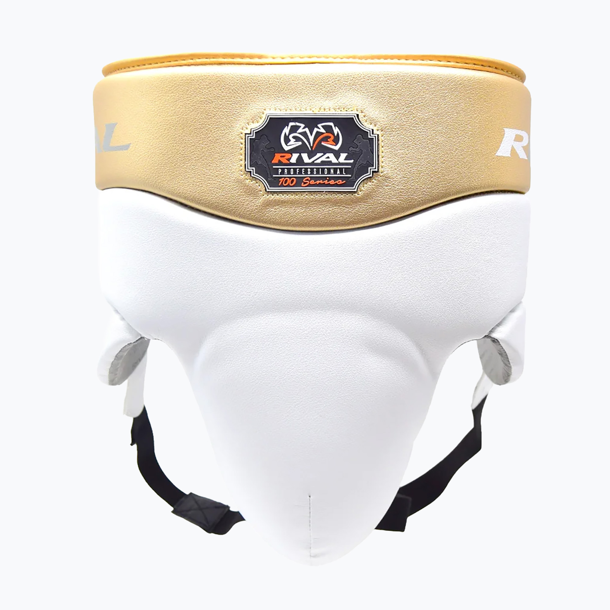 Kask bokserski Rival RNFL100 Professional Protector white/gold 