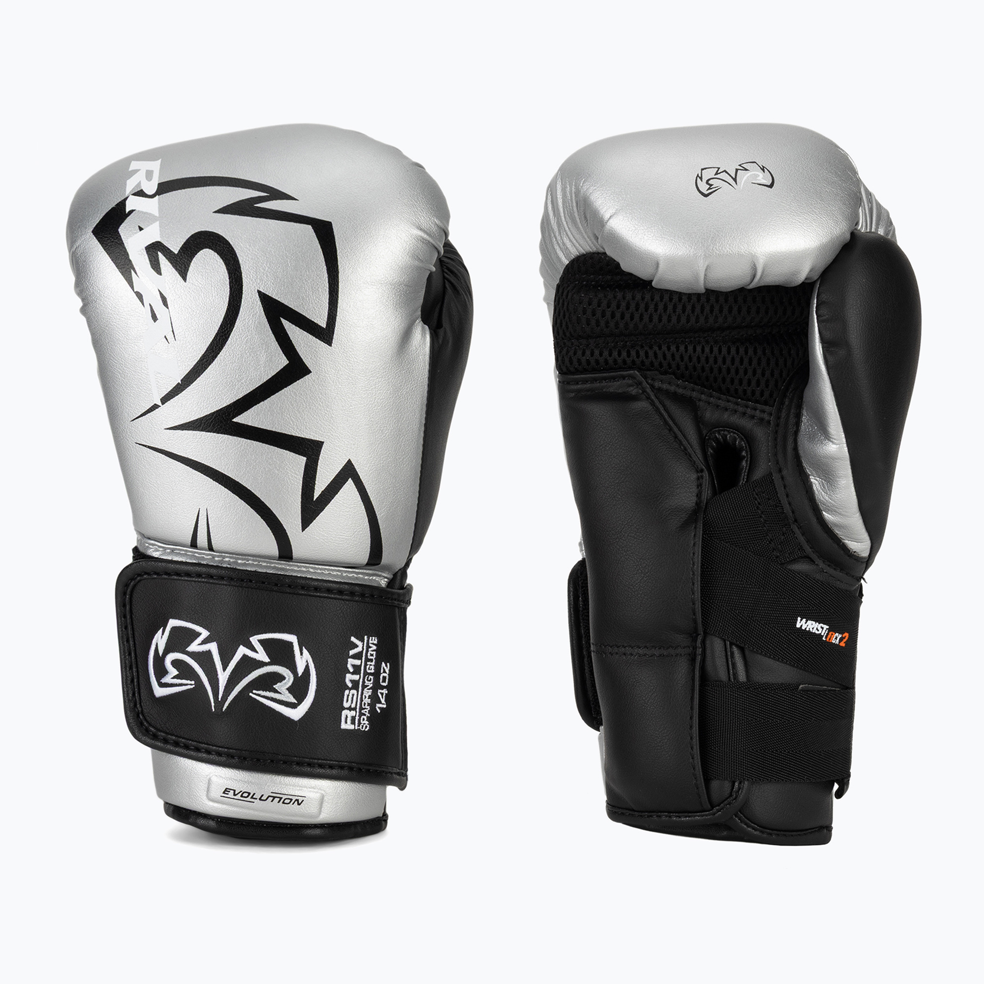 Rękawice bokserskie Rival RS11V Evolution silver | WYSYŁKA W 24H | 30 DNI NA ZWROT