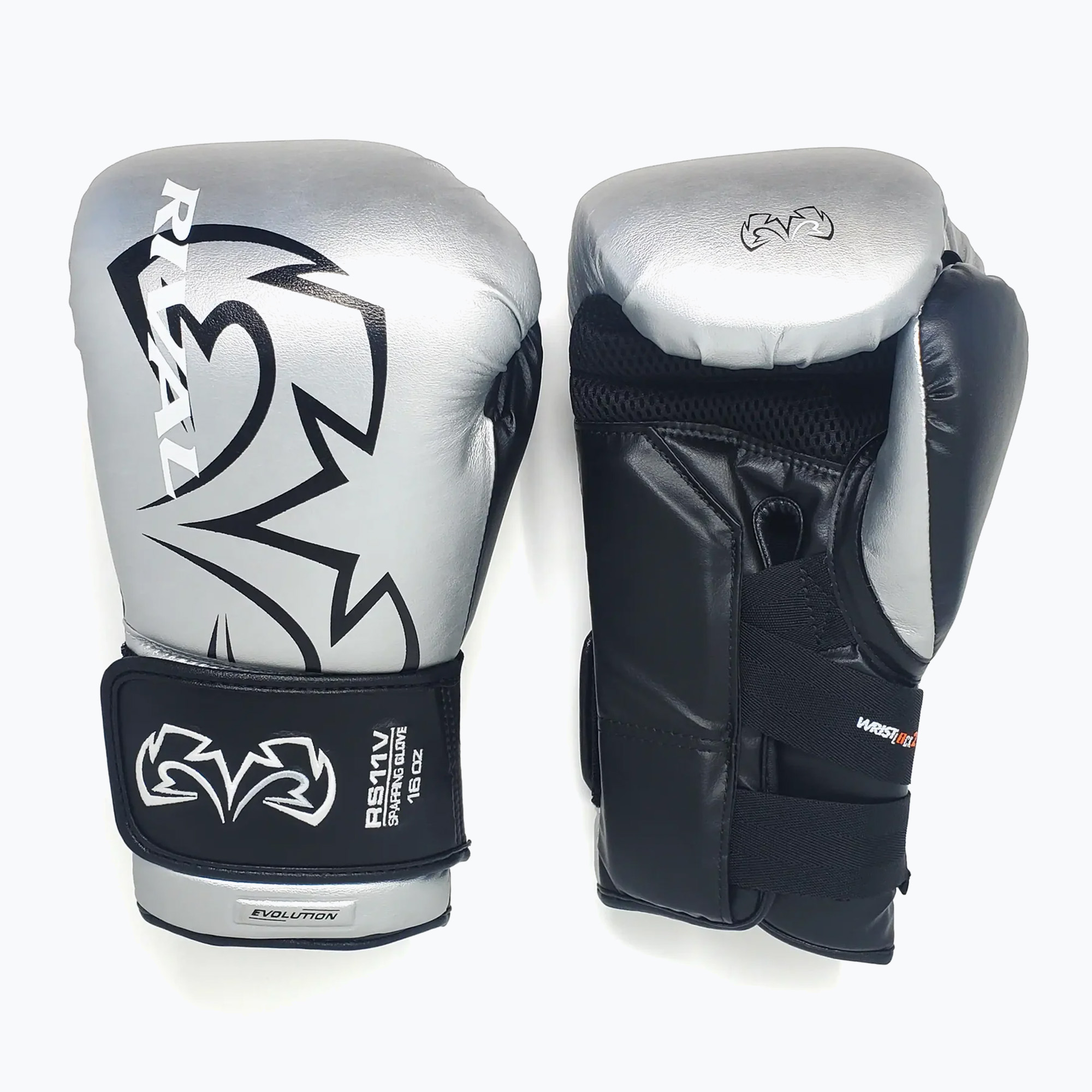 Rękawice bokserskie Rival RS11V Evolution silver 