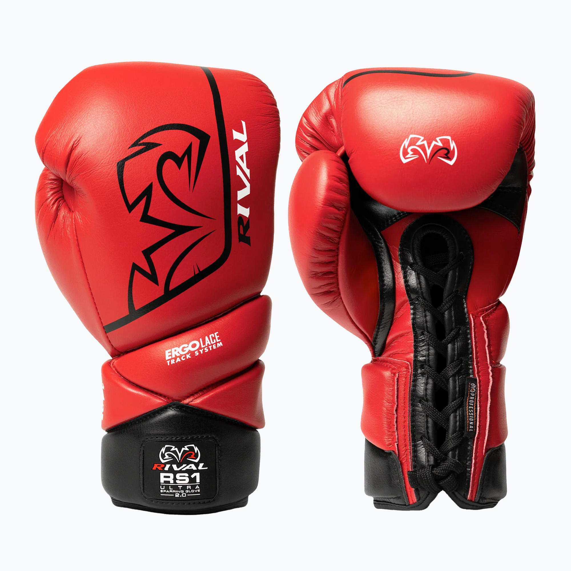 Rękawice bokserskie Rival RS1 Ultra Sparring 2.0 red 