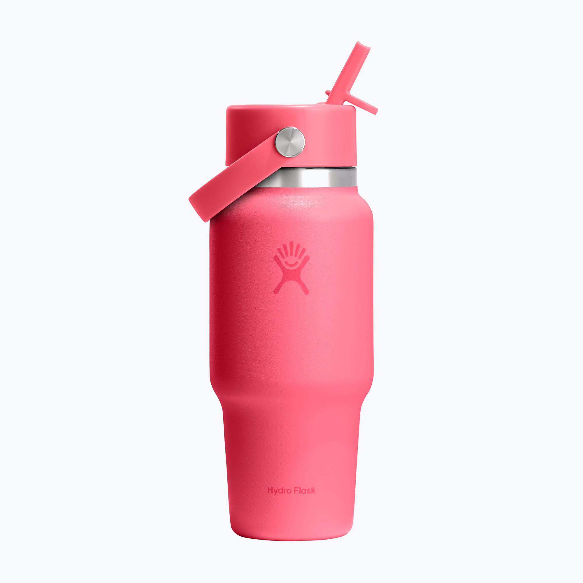 Sticlă termică Hydro Flask Wide Flex Straw Travel 621 ml popstar pink