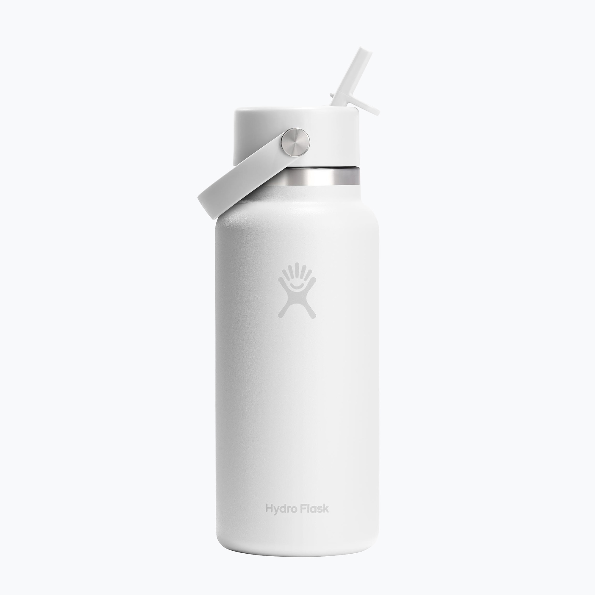 Термобутилка Hydro Flask Wide Flex Straw 946 ml white