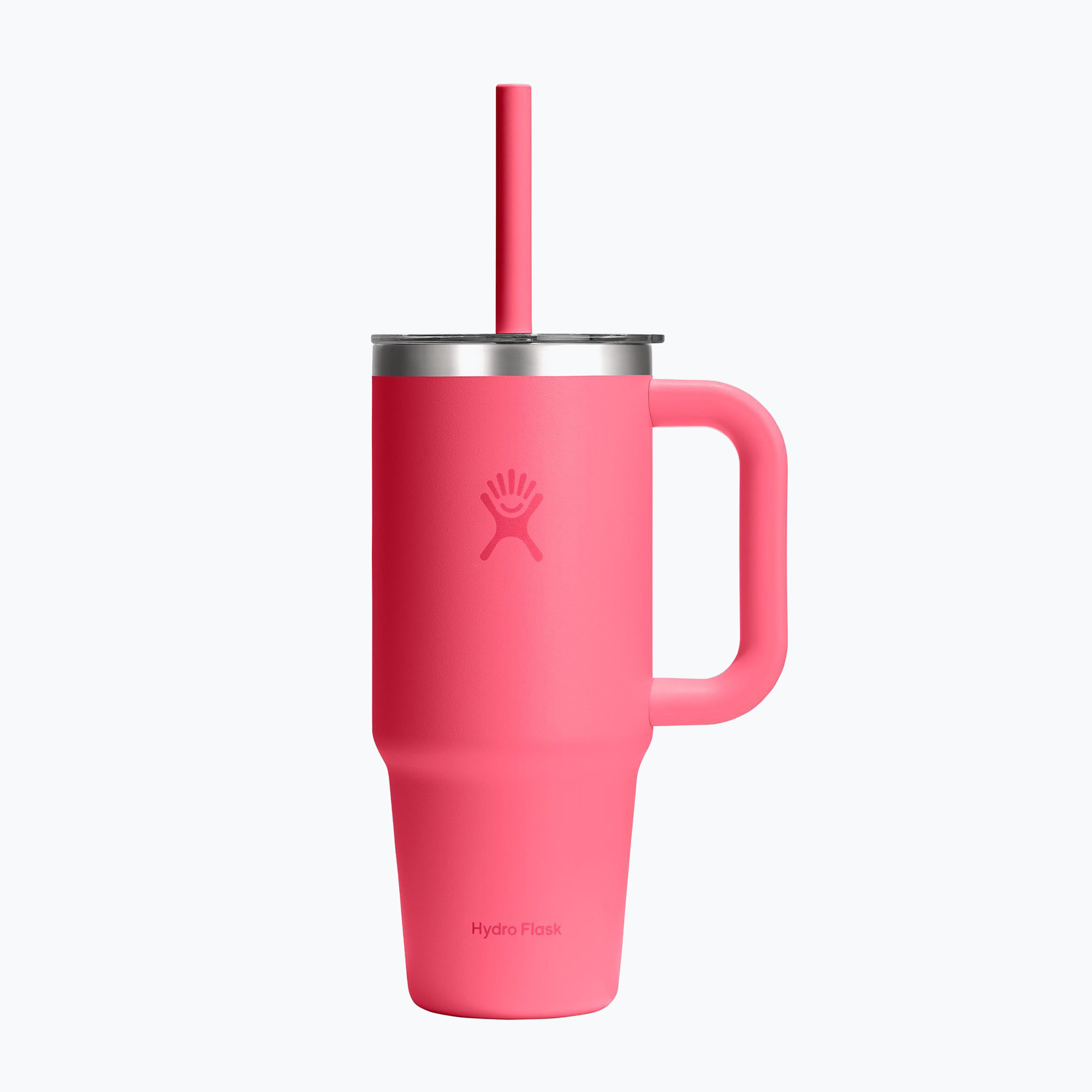 Чаша Hydro Flask Travel Tumbler Clear Lid 710 ml popstar pink