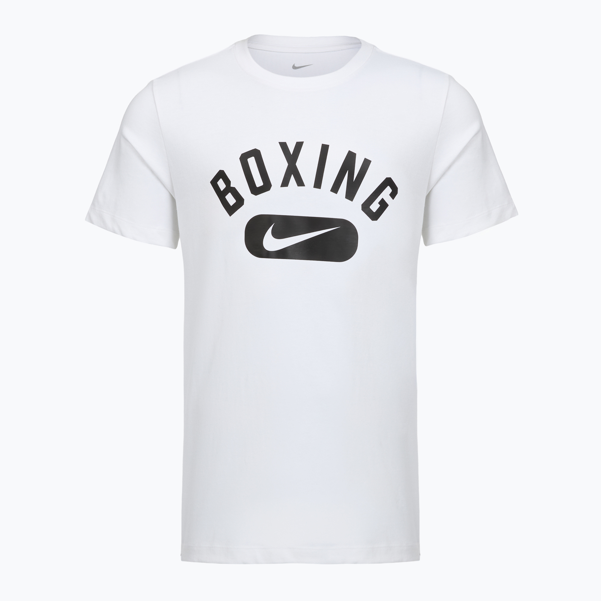 Мъжка тениска за тренировка Nike Boxing Disc DFC white/black