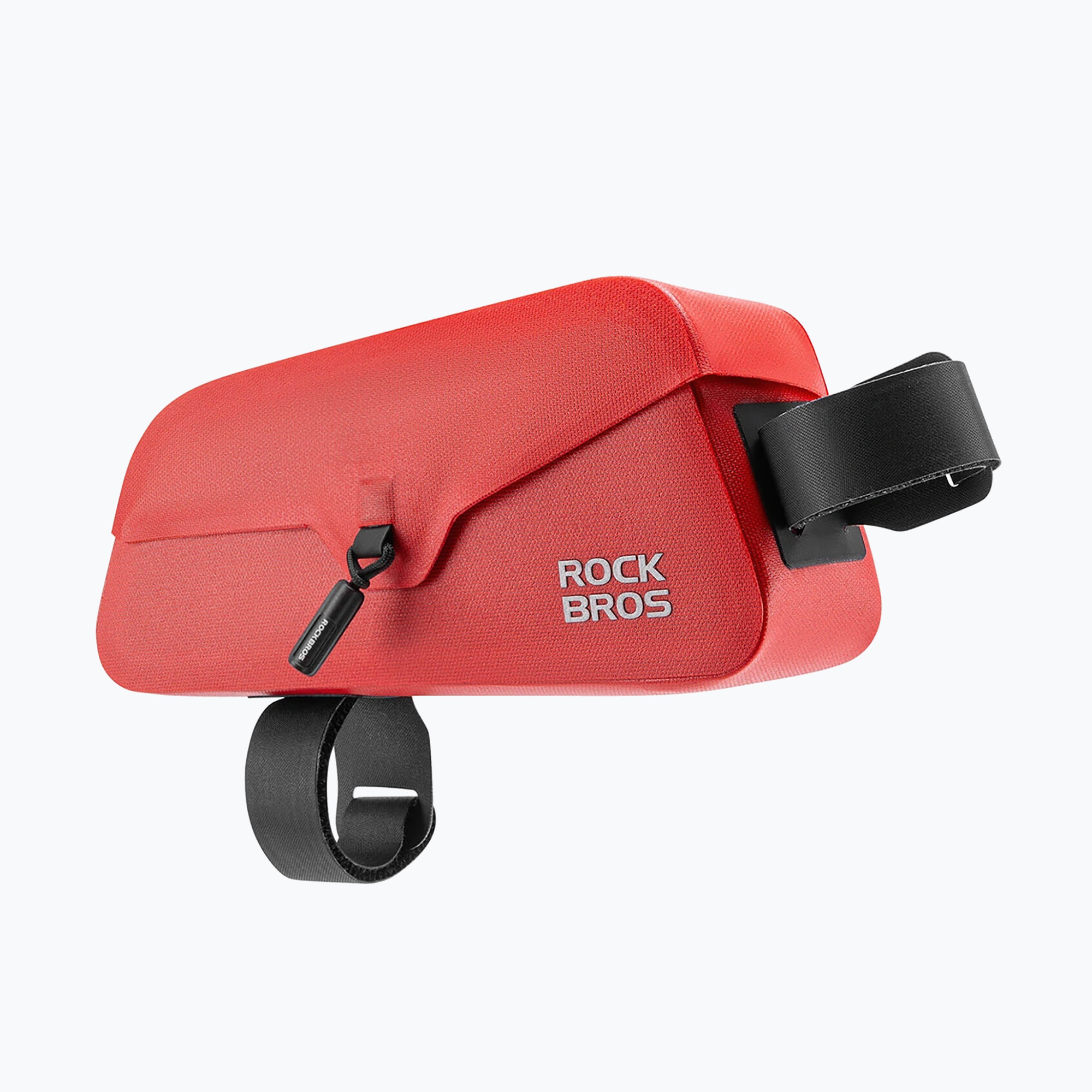 Чанта за велосипедна рамка Rockbros 30120122 Bike Tube Bag Magnetic L 0,9 l red
