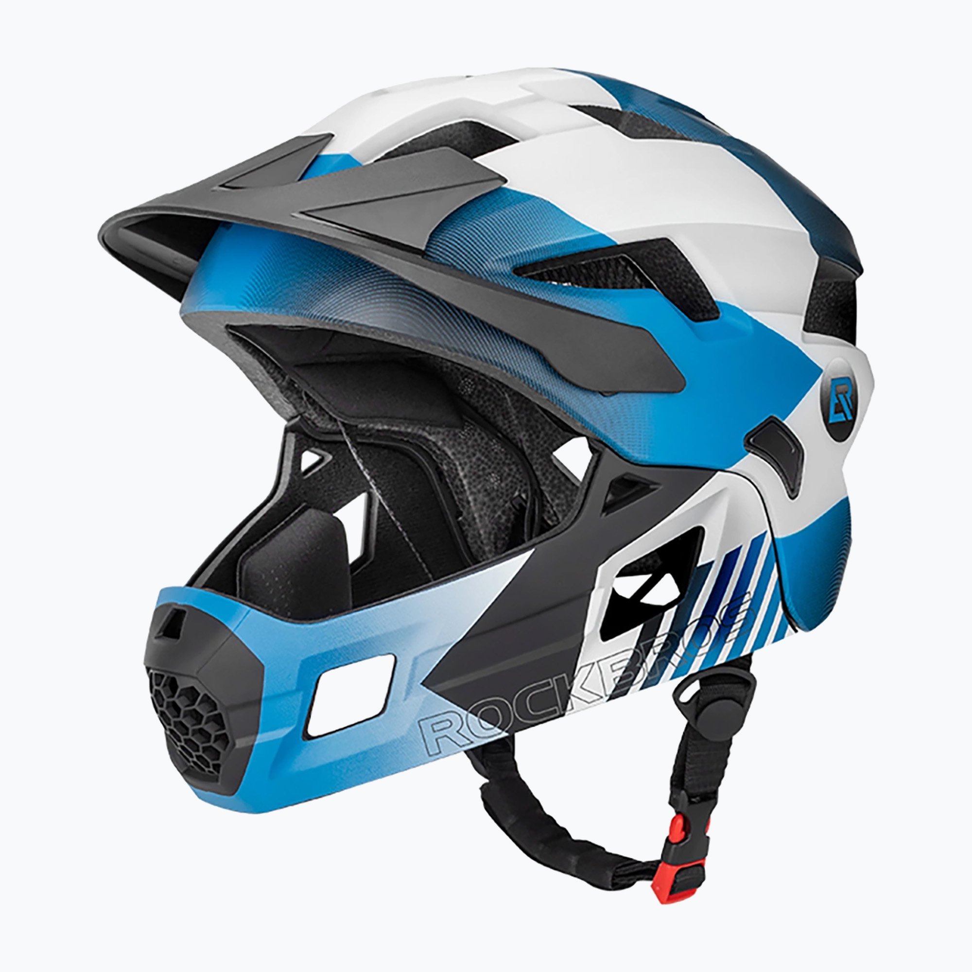 Детска велосипедна каска  Rockbros 10110061001 Kids Helmet blue/white/black