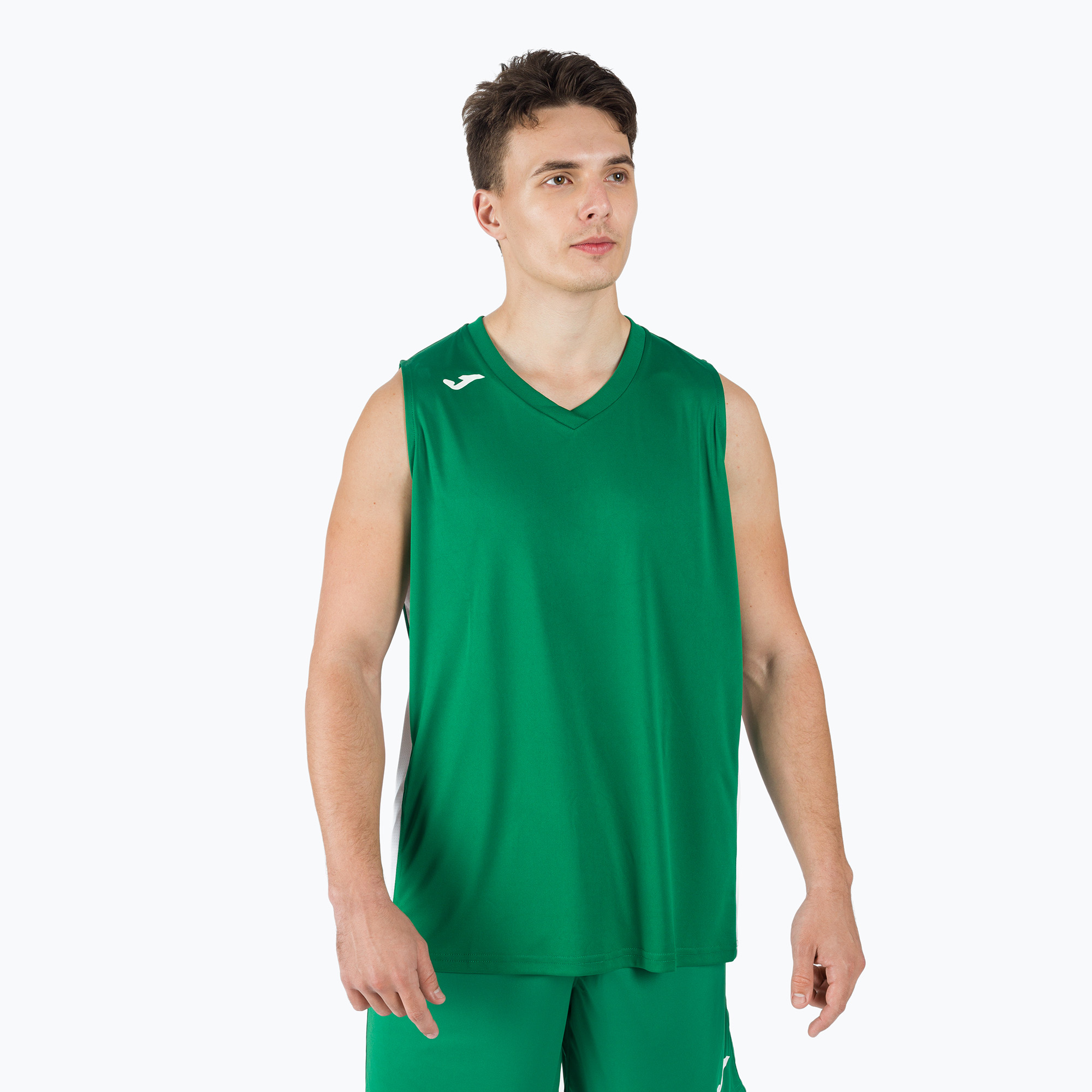 Мъжки баскетболни обувки Joma Cancha III green and white 101573.452