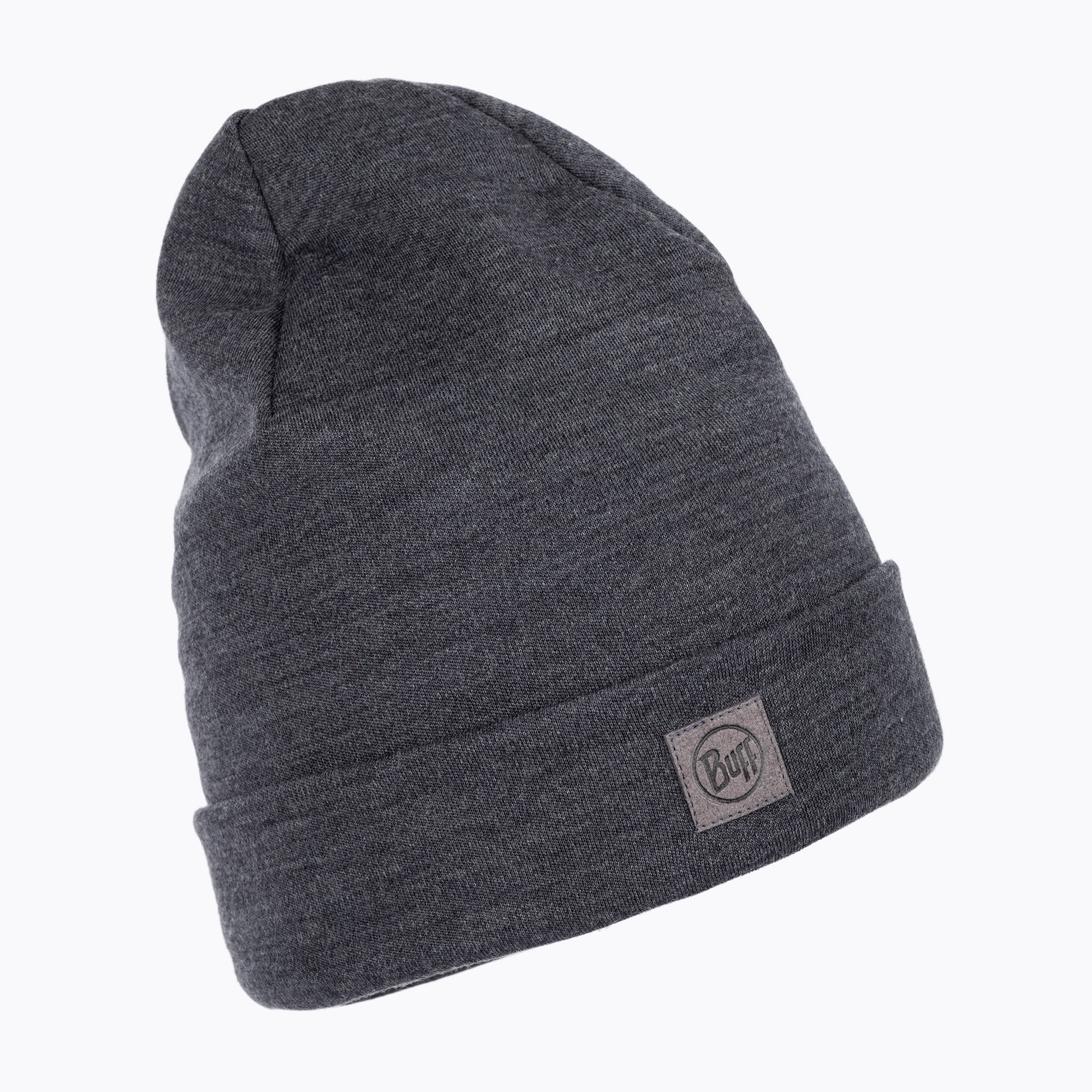 Czapka zimowa BUFF Heavyweight Merino Wool solid grey 